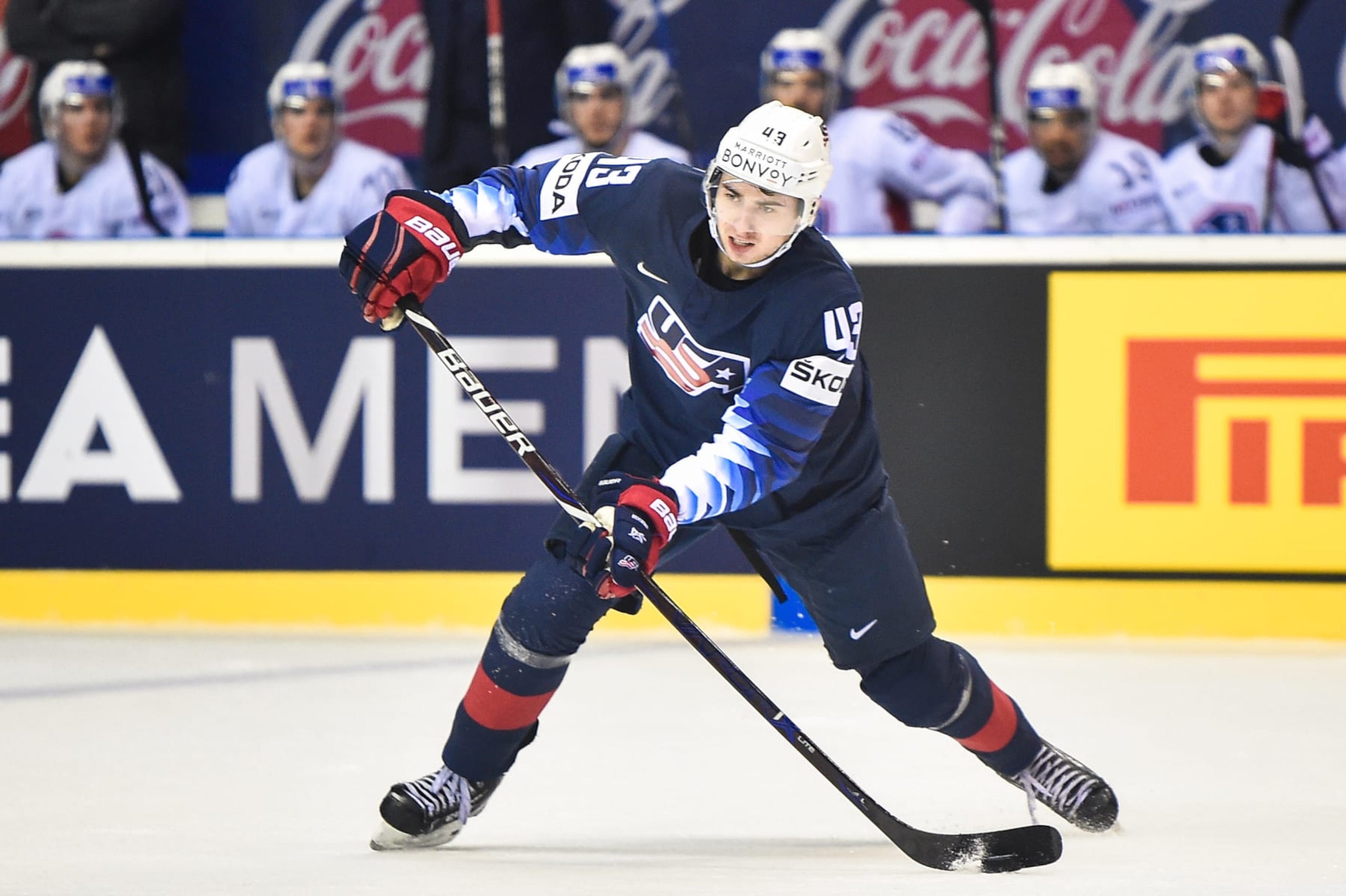 The Canucks' Quinn Hughes will be on the blue line for Team USA in 2025. The Canucks' Quinn Hughes will be on the blue line for Team USA in 2025.