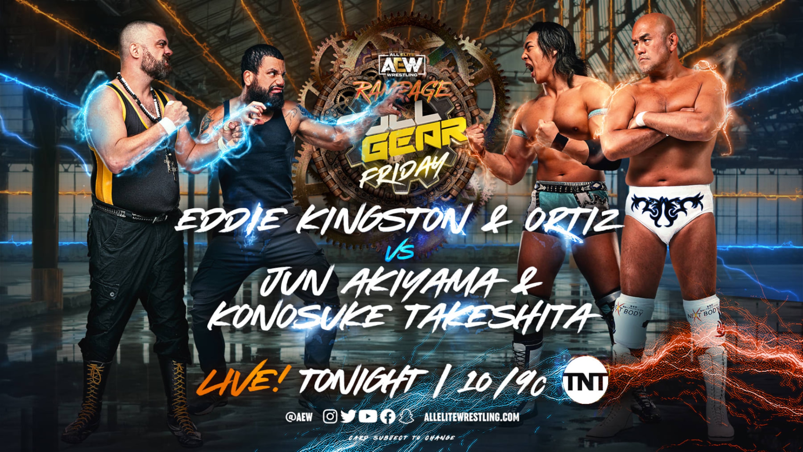 Kingston, Ortiz, Takeshita and Akiyama. Kingston, Ortiz, Takeshita and Akiyama.