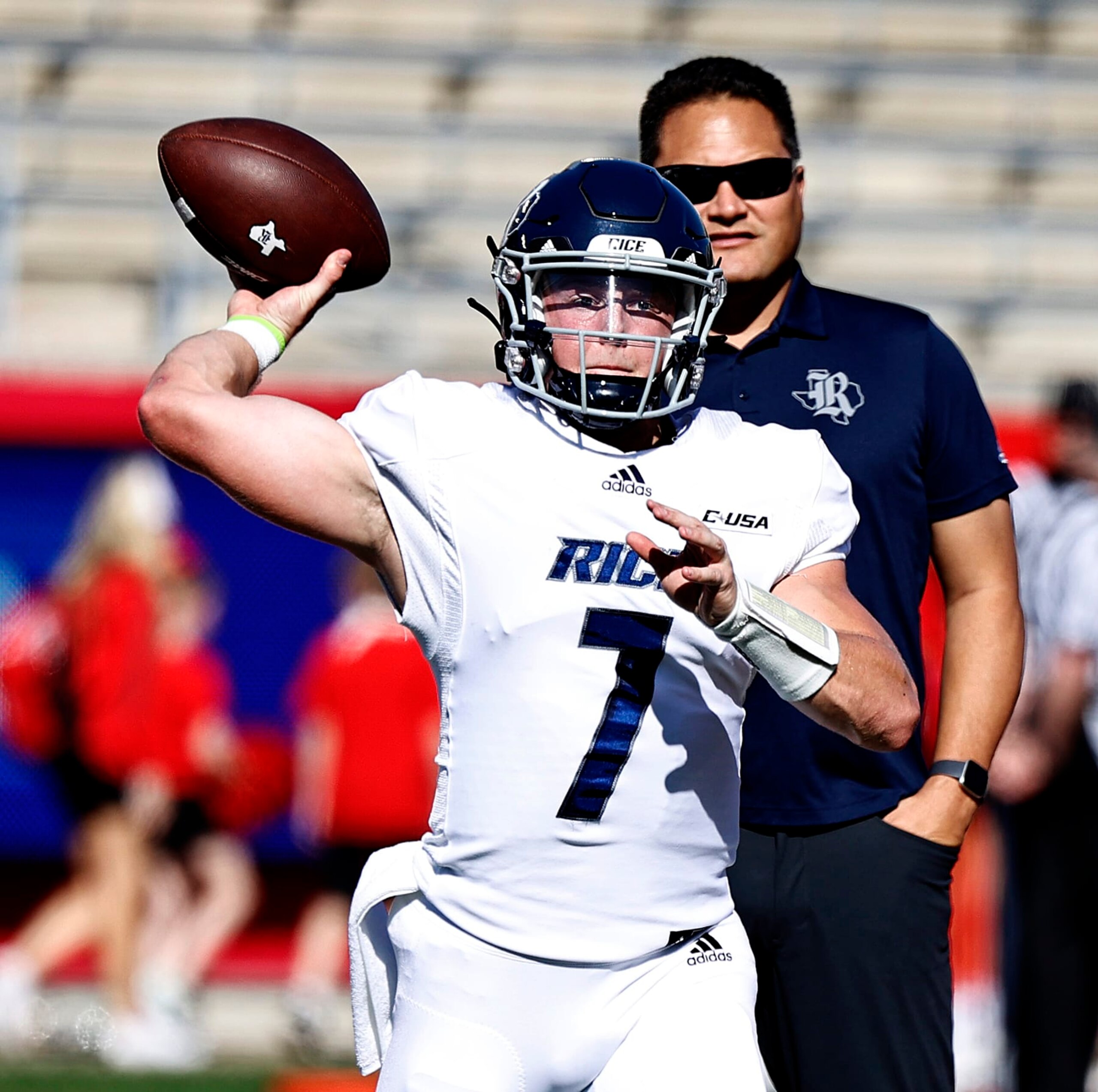 Rice's TJ McMahon