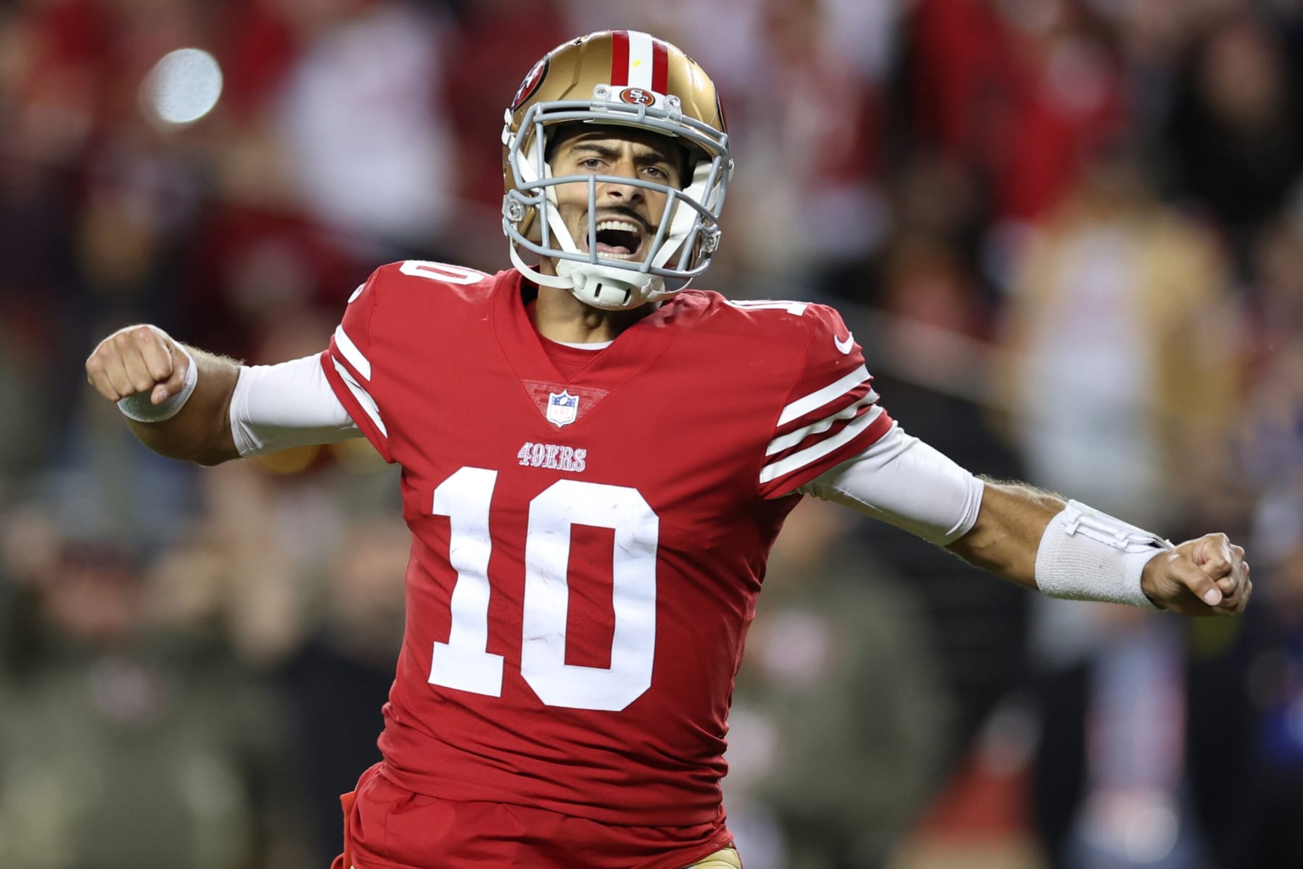 49ers QB Jimmy Garoppolo 49ers QB Jimmy Garoppolo