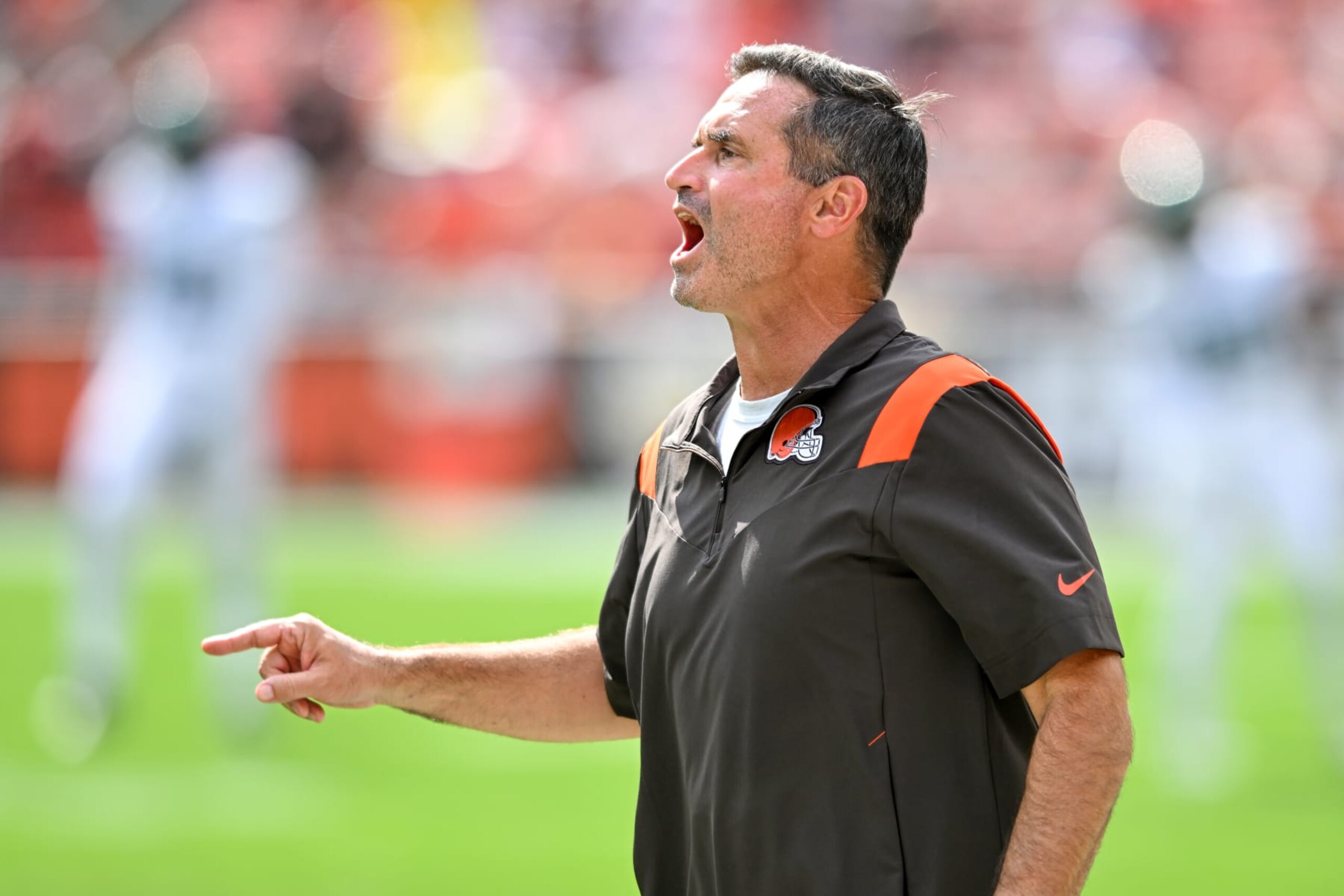 Browns special teams coordinator Mike Priefer Browns special teams coordinator Mike Priefer