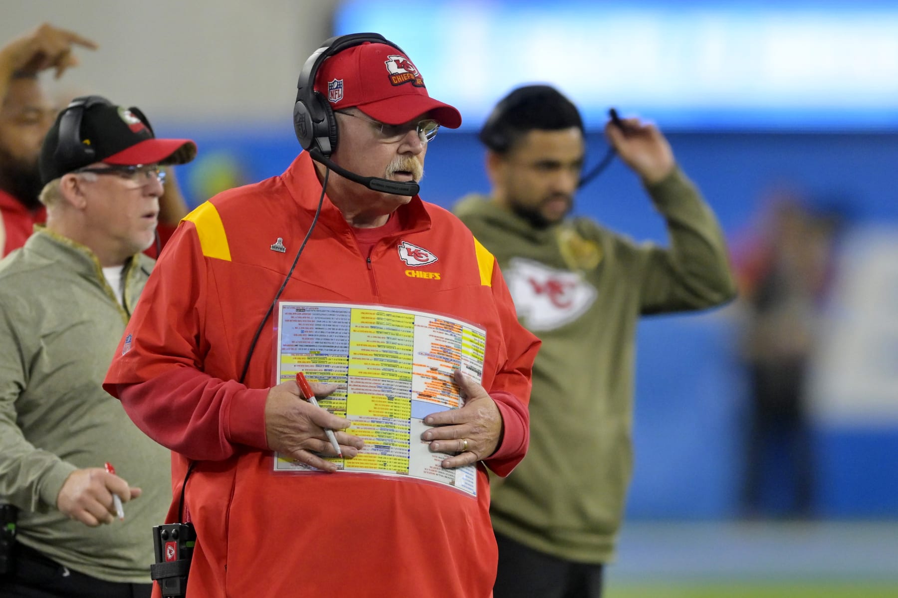 Kansas City Chiefs head coach Andy Reid