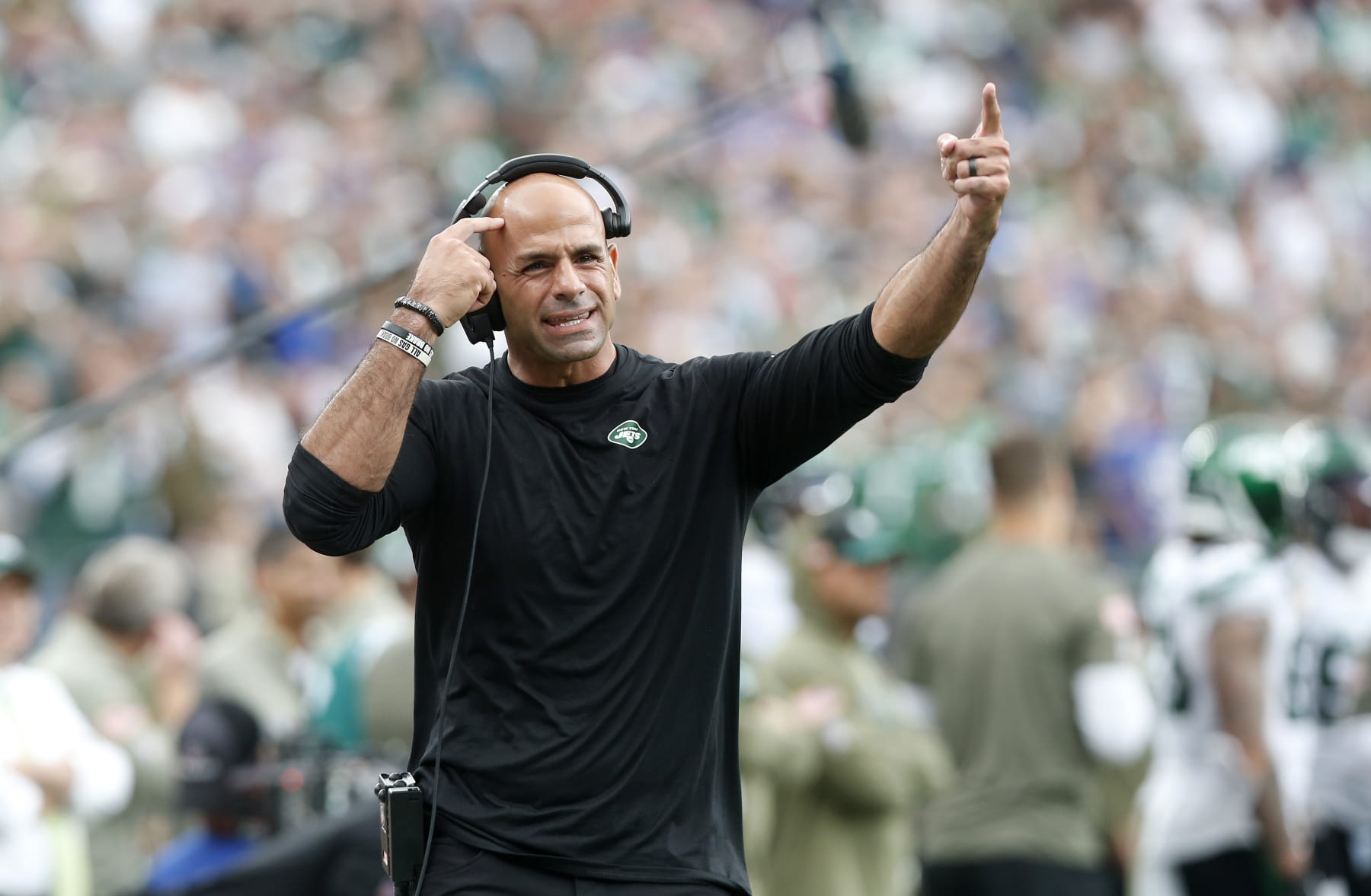 Jets coach Robert Saleh