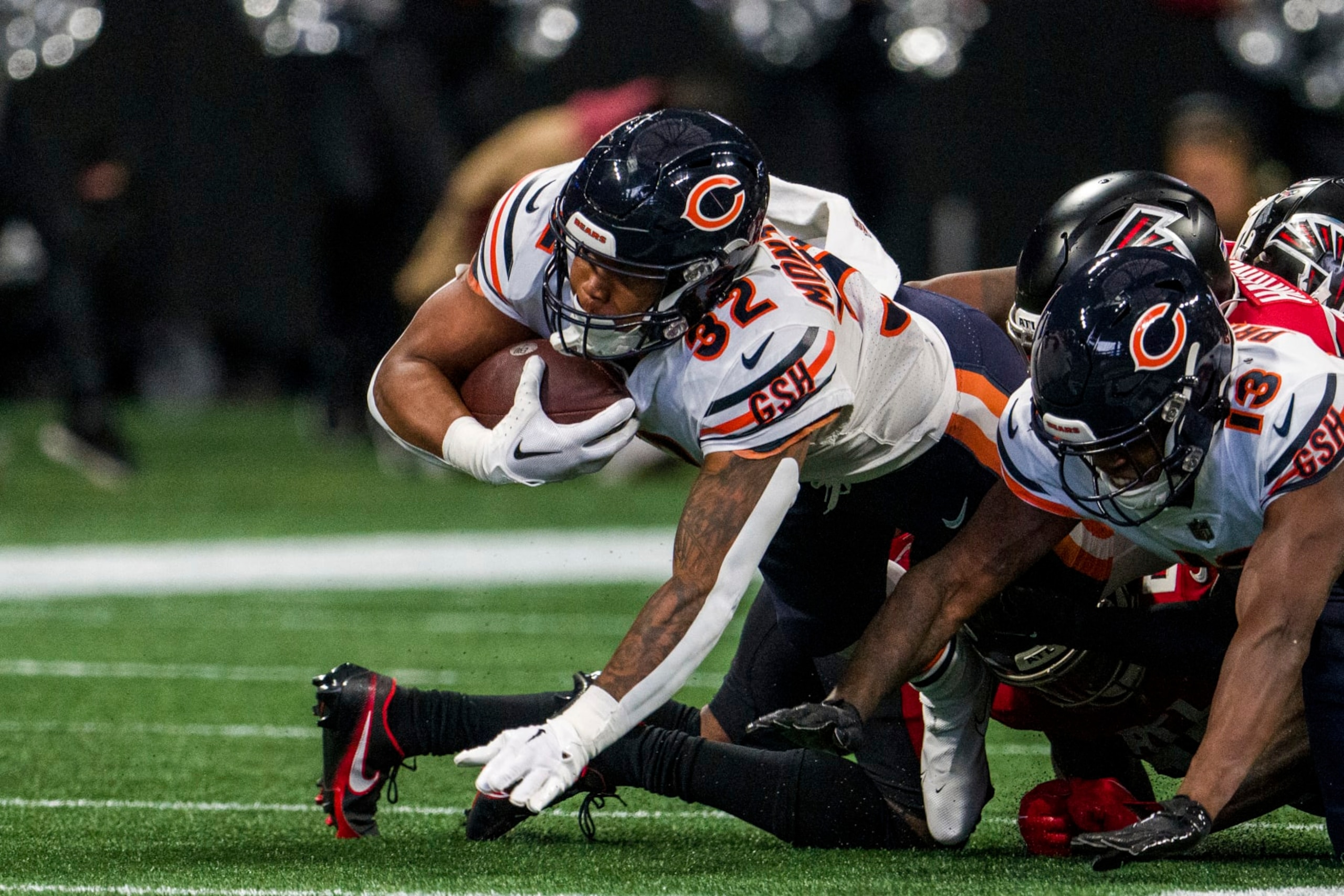 Bears RB David Montgomery Bears RB David Montgomery