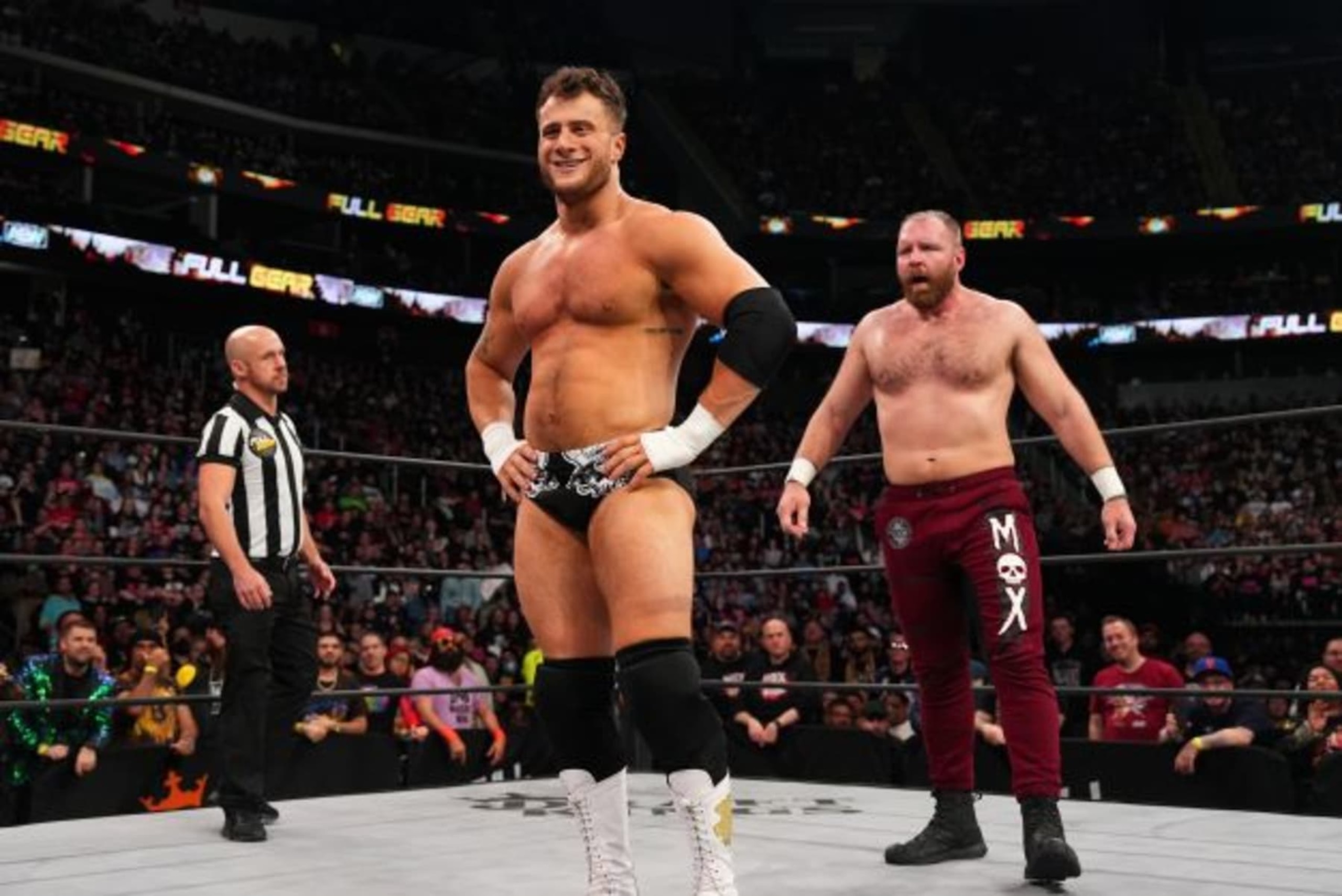 MJF and Jon Moxley.