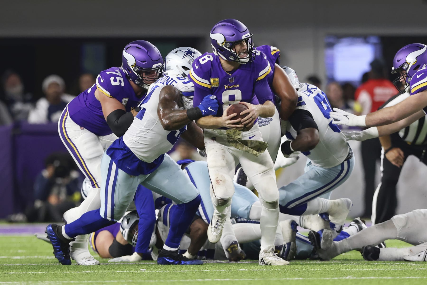 The Dallas defensive front had a field day against Kirk Cousins and the Vikings. 
