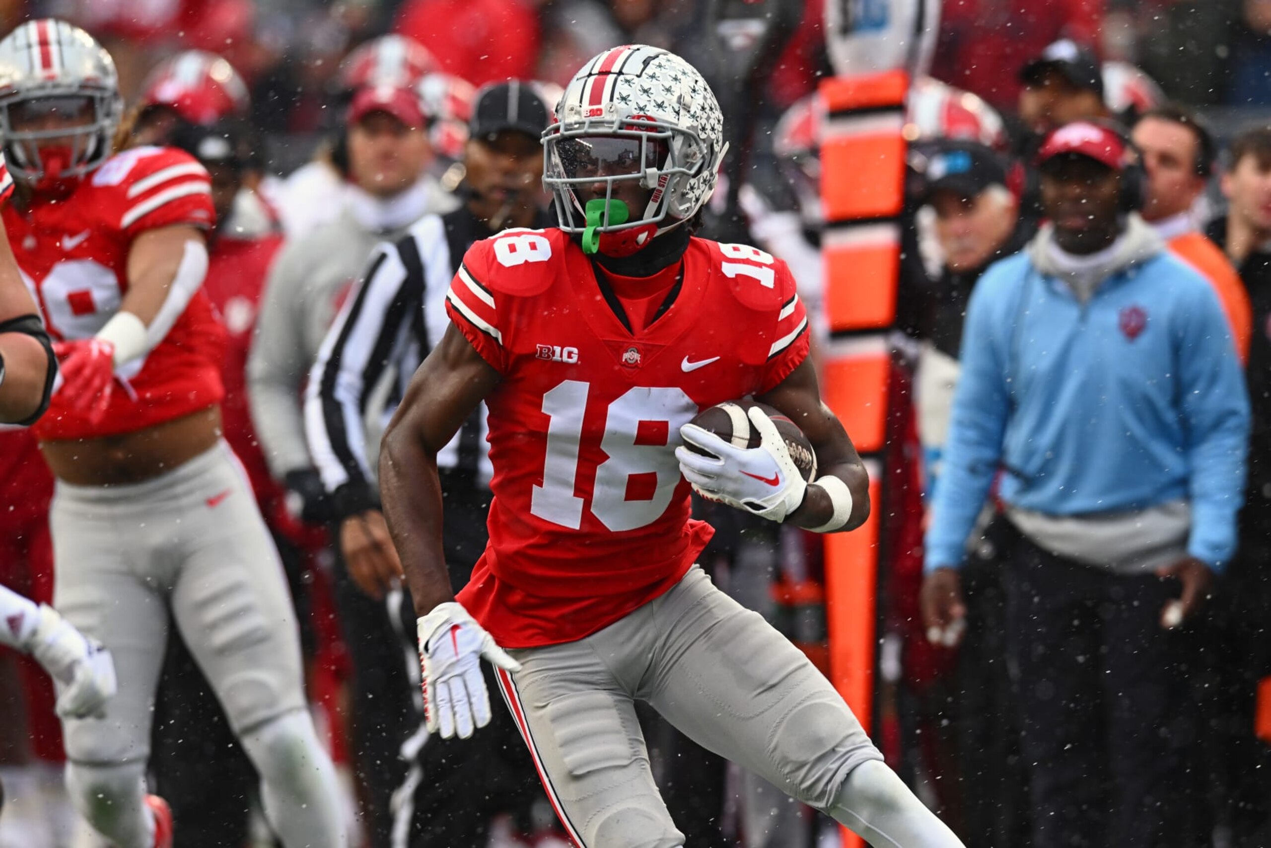 Marvin Harrison Jr. and the Ohio State offense have a huge game against Michigan this week. Marvin Harrison Jr. and the Ohio State offense have a huge game against Michigan this week.