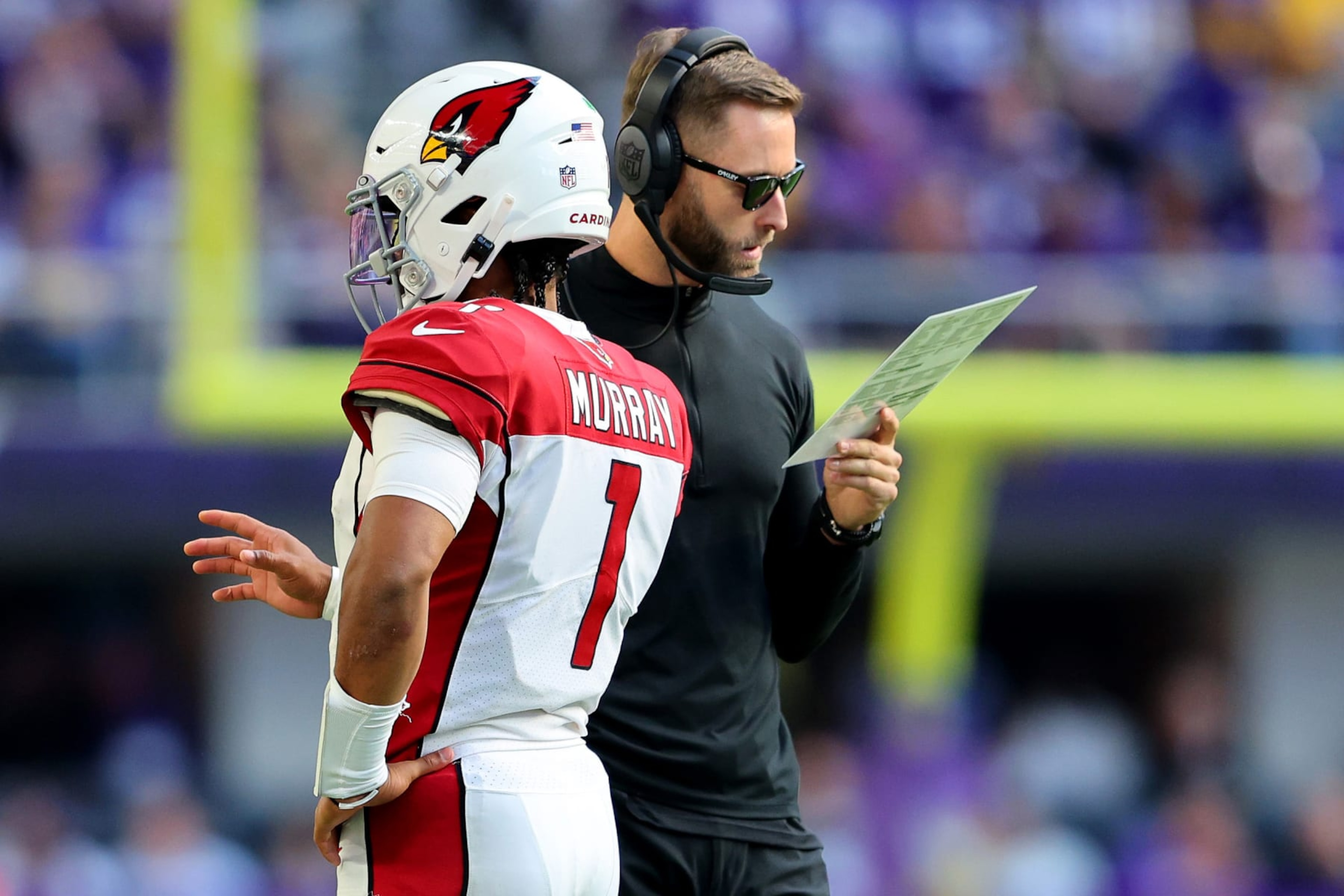 Kyler Murray and Kliff Kingsbury Kyler Murray and Kliff Kingsbury