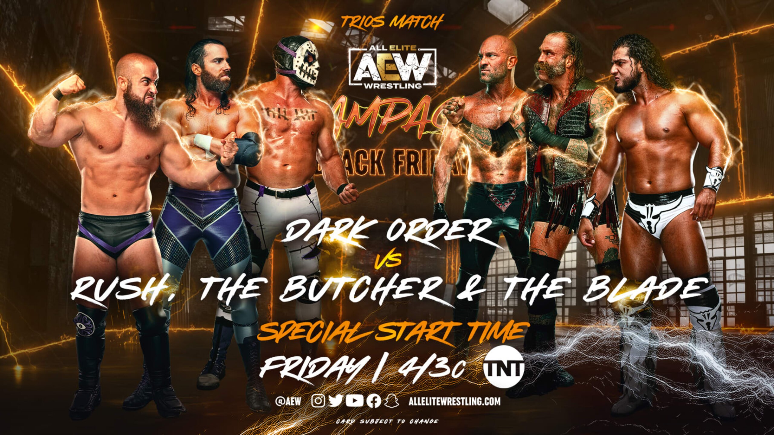 The Dark Order, Rush, Blade and Butcher. The Dark Order, Rush, Blade and Butcher.