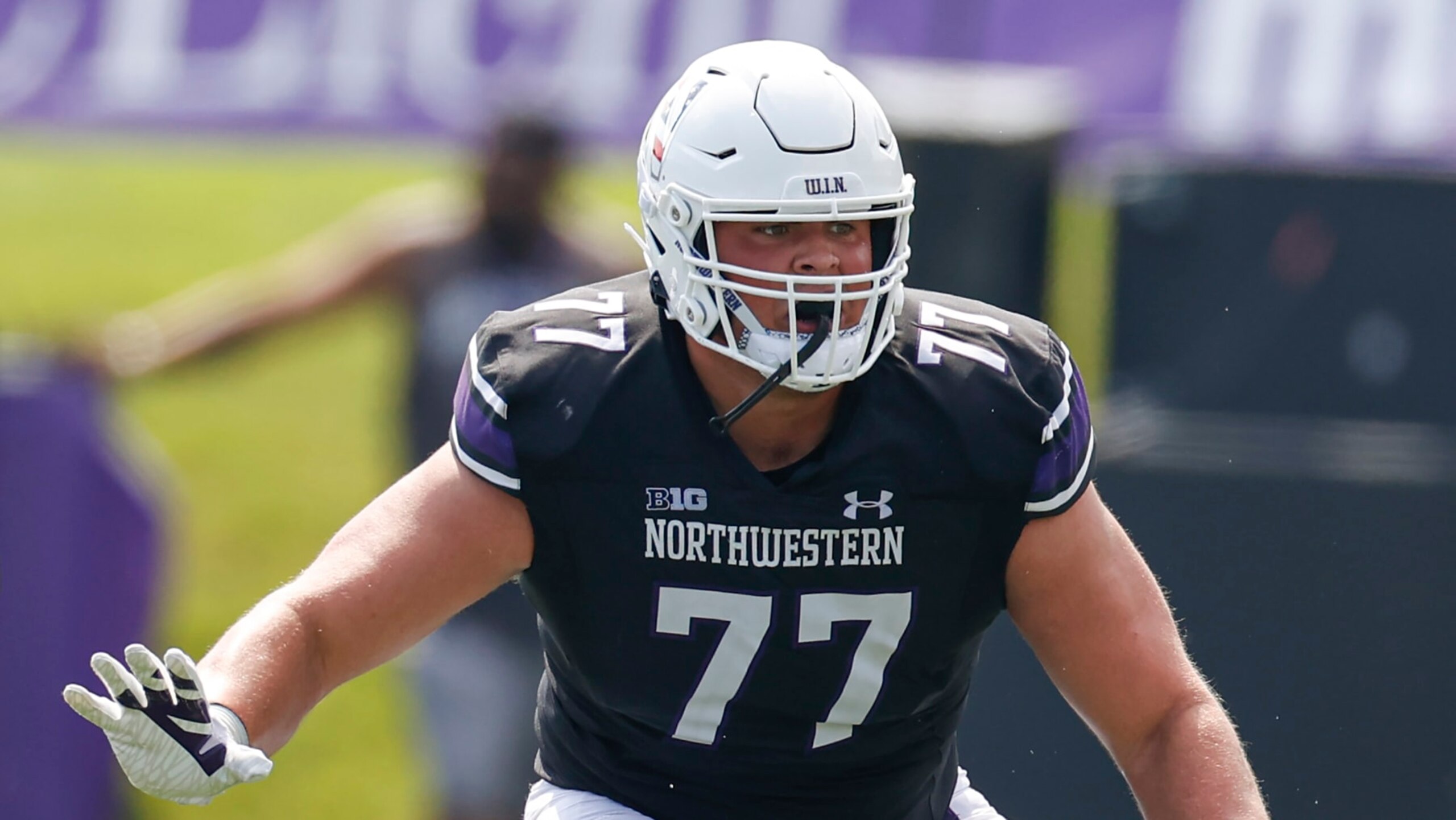 Northwestern left tackle Peter Skoronski could be a huge addition for the 2023 Pittsburgh Steelers. 