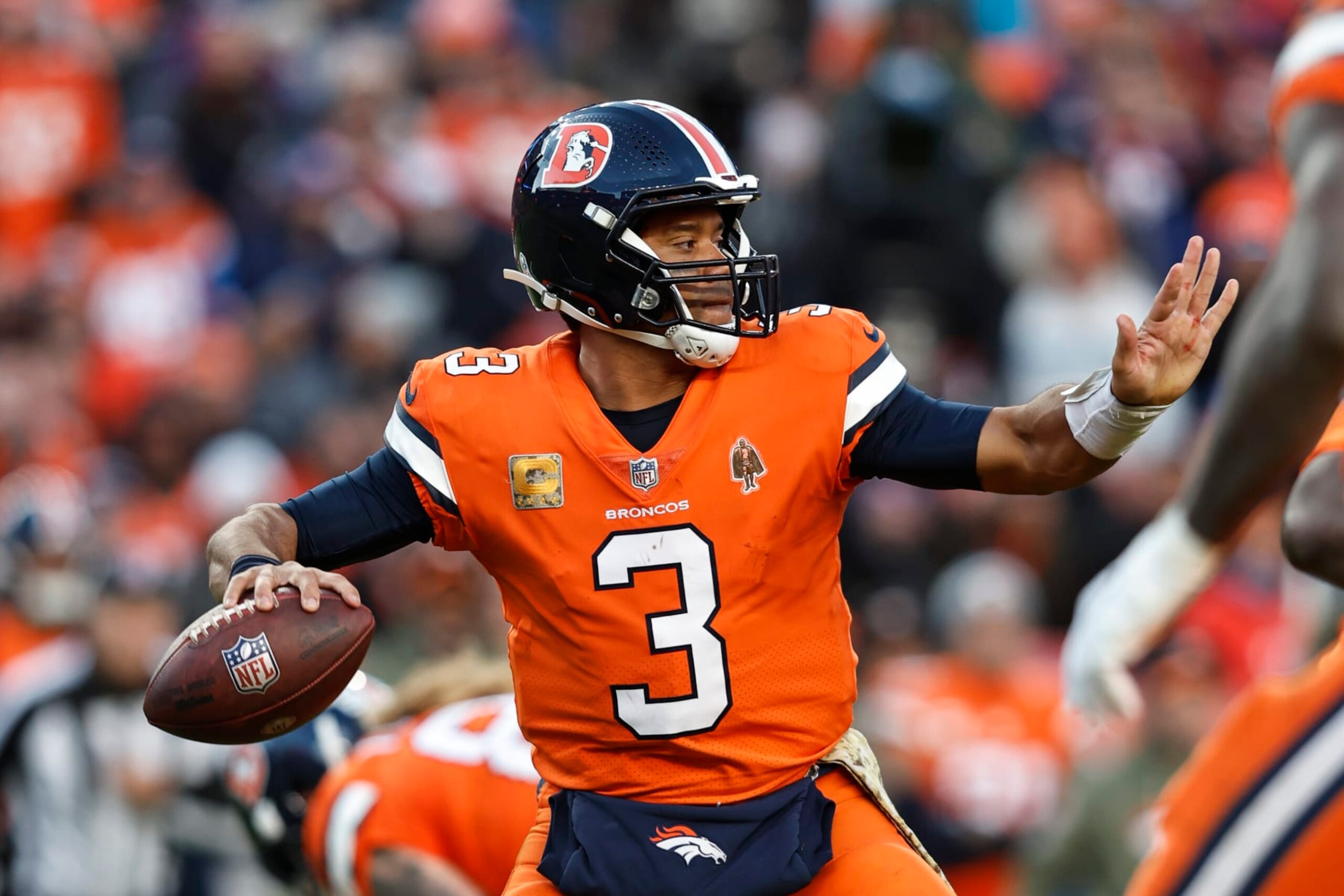 Russell Wilson's Broncos face the Carolina Panthers in a game only draft aficionados might care about. 