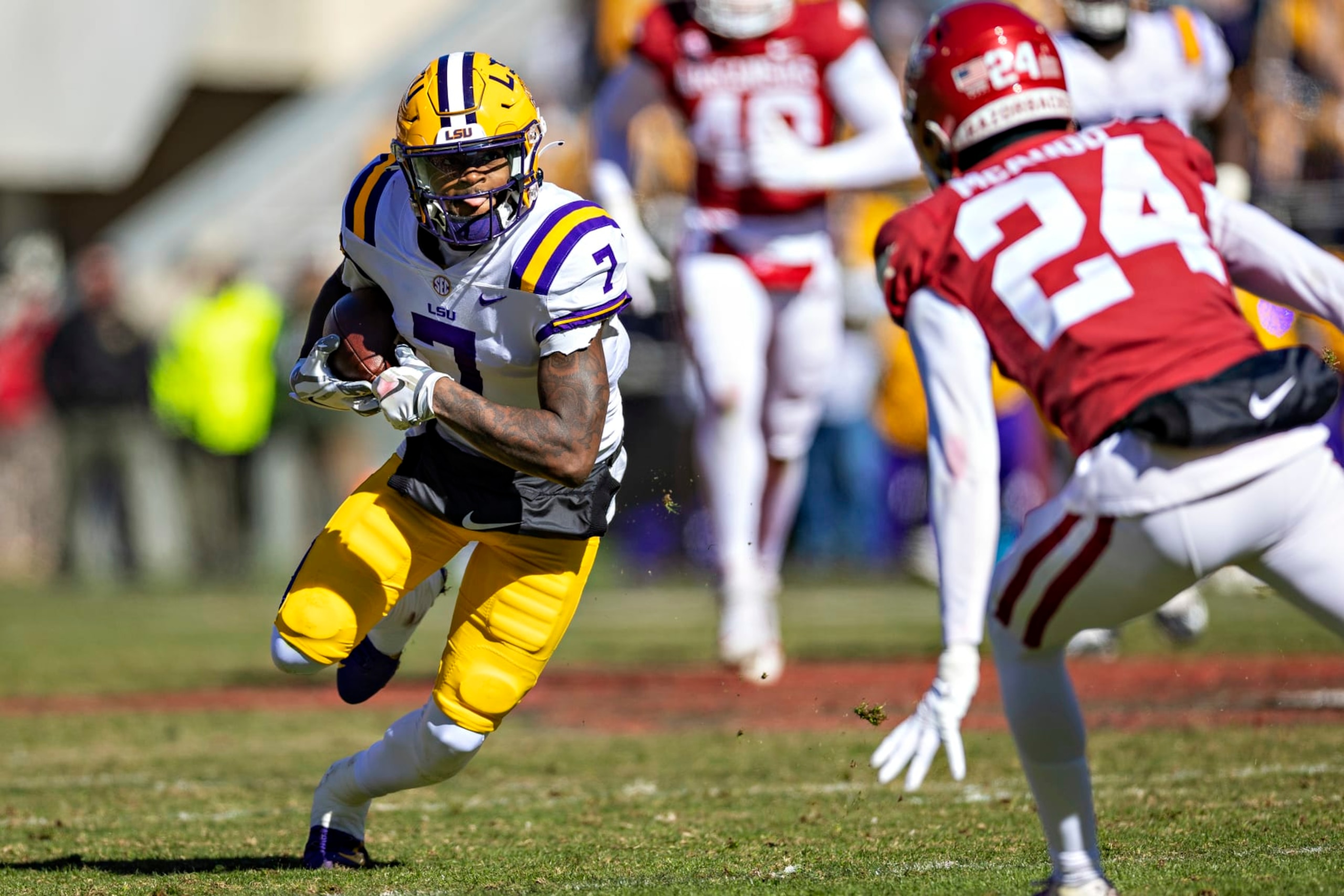 LSU wide receiver Kayshon Boutte LSU wide receiver Kayshon Boutte