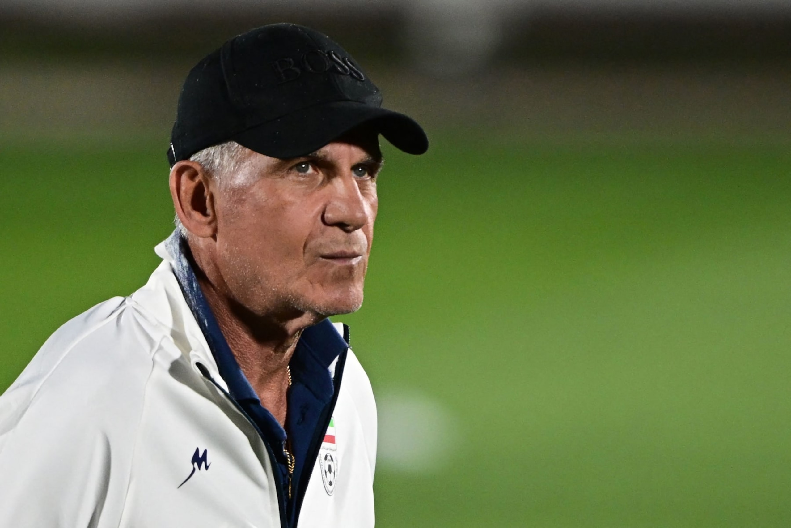 Iran's Portuguese coach Carlos Queiroz leads a training session at the Al-Rayyan training facility in Doha on November 27, 2022, during the Qatar 2022 World Cup football tournament. (Photo by MIGUEL MEDINA / AFP) (Photo by MIGUEL MEDINA/AFP via Getty Images)
