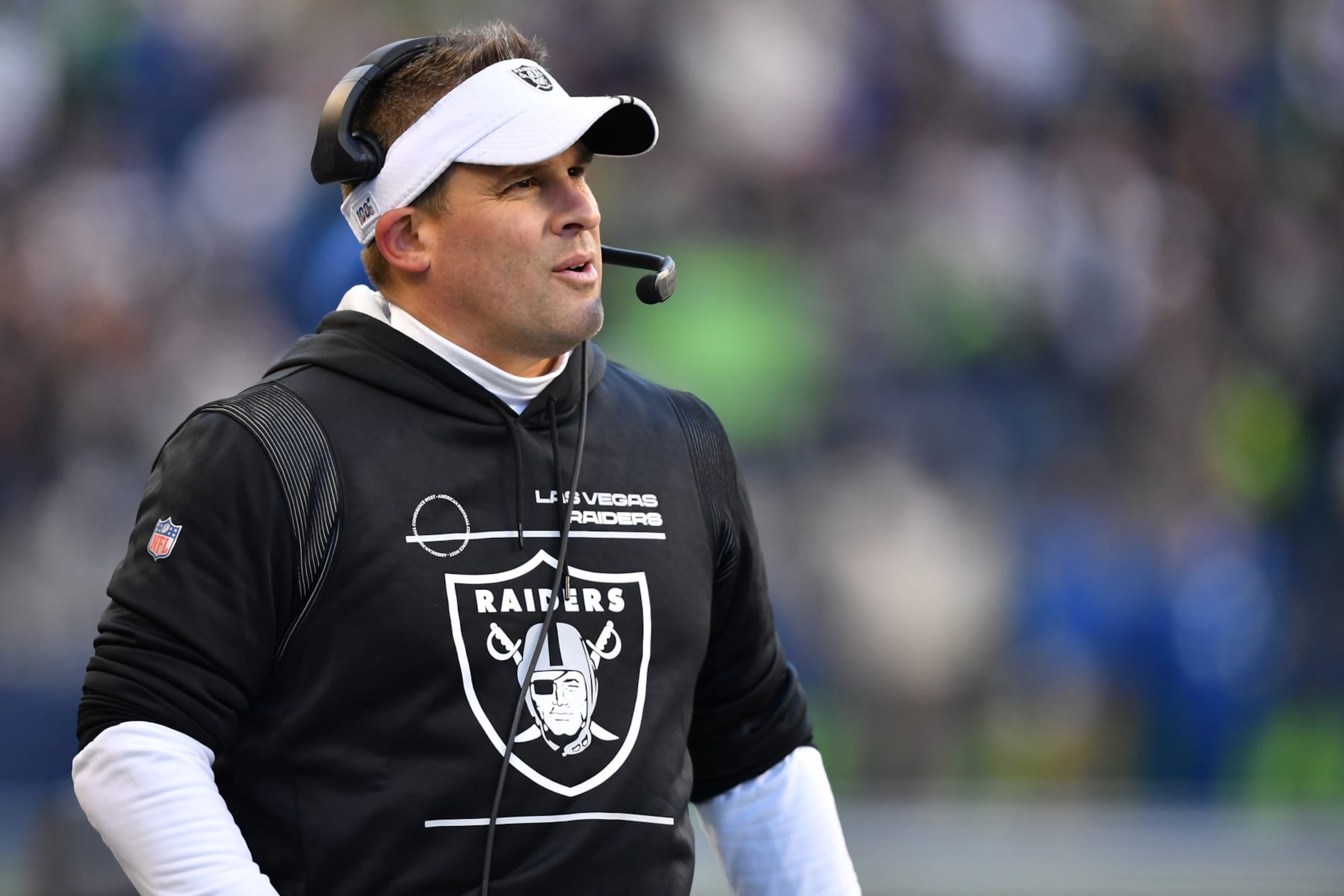Raiders coach Josh McDaniels Raiders coach Josh McDaniels