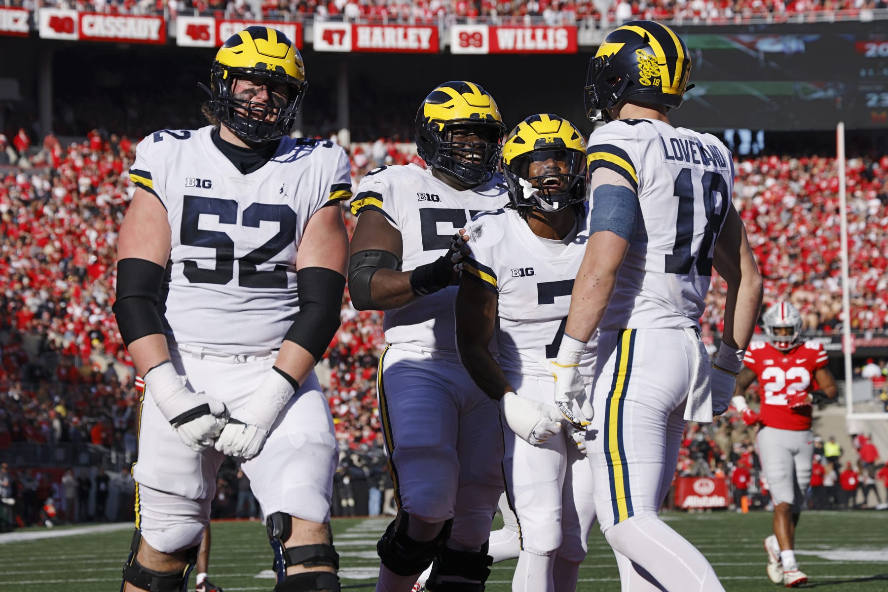 Michigan eyes its second straight CFP berth.