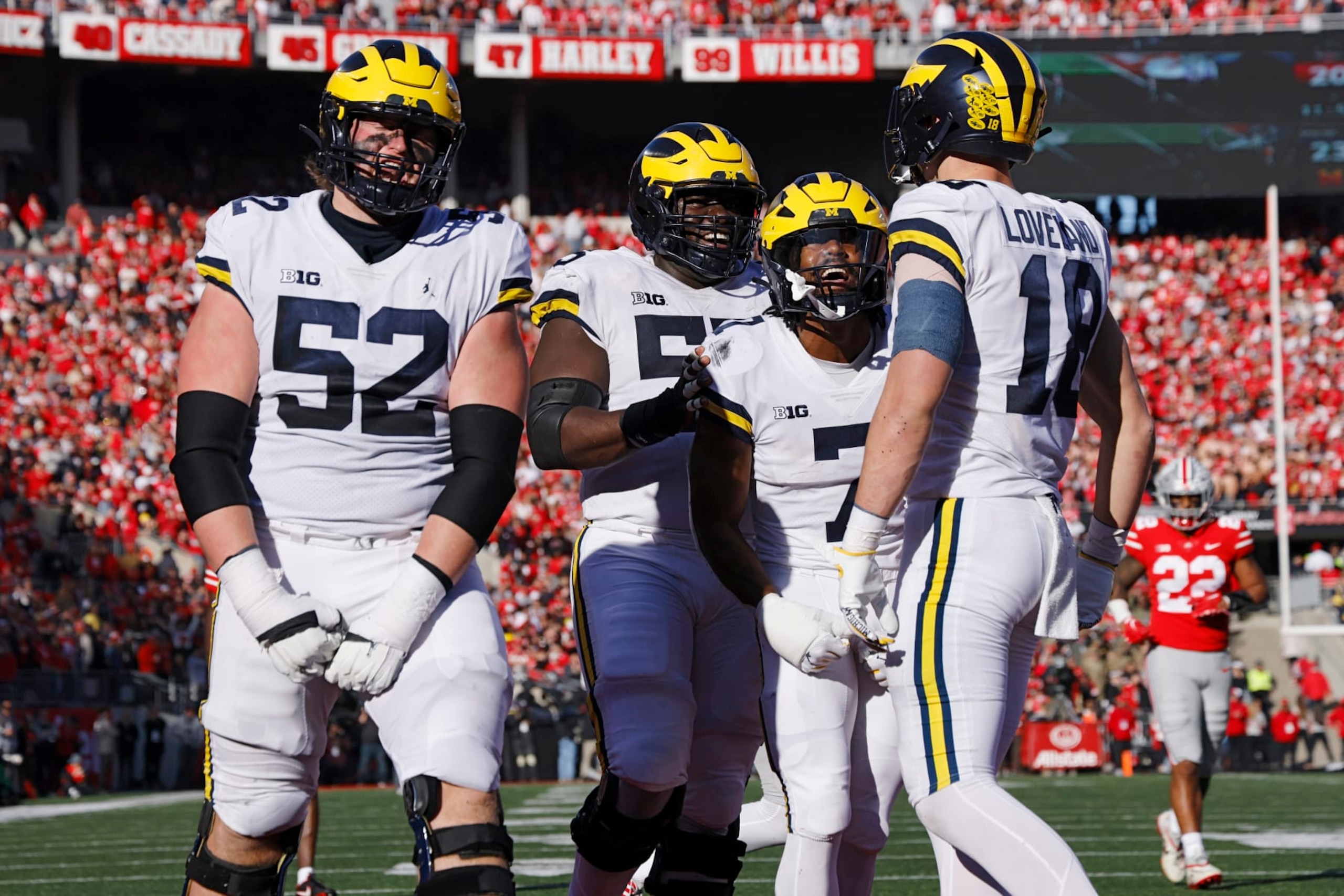 Michigan eyes its second straight CFP berth.