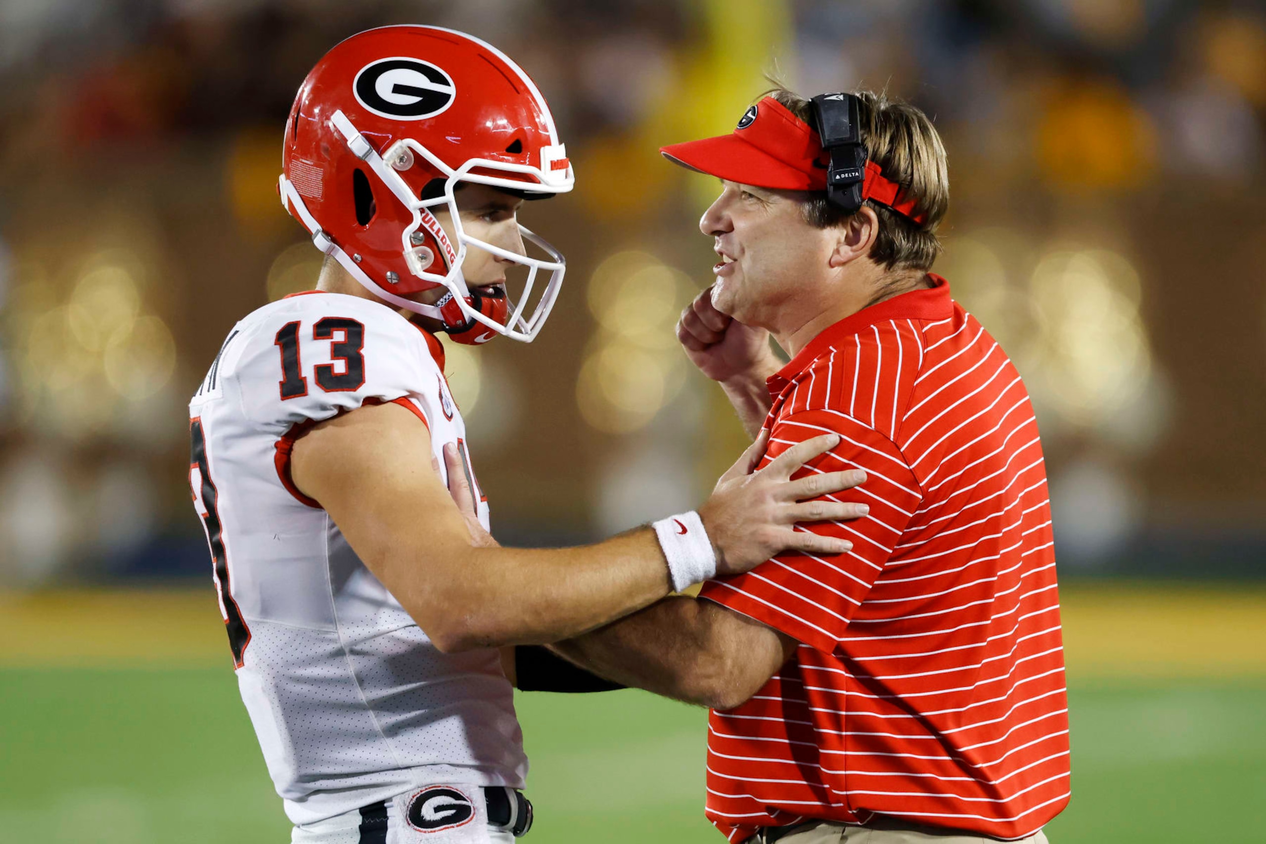 Stetson Bennett and Kirby Smart Stetson Bennett and Kirby Smart