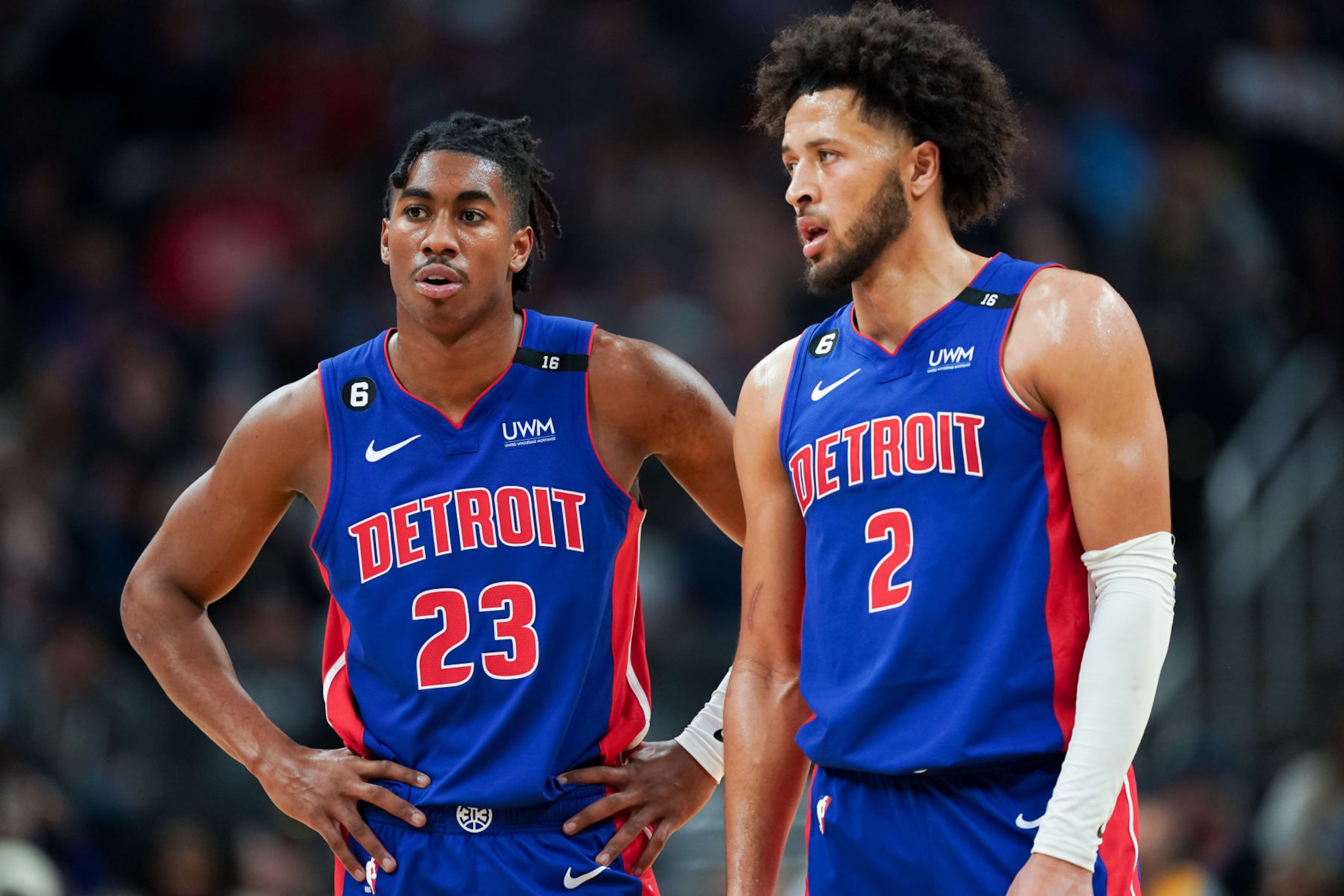 Jaden Ivey and Cade Cunningham Jaden Ivey and Cade Cunningham