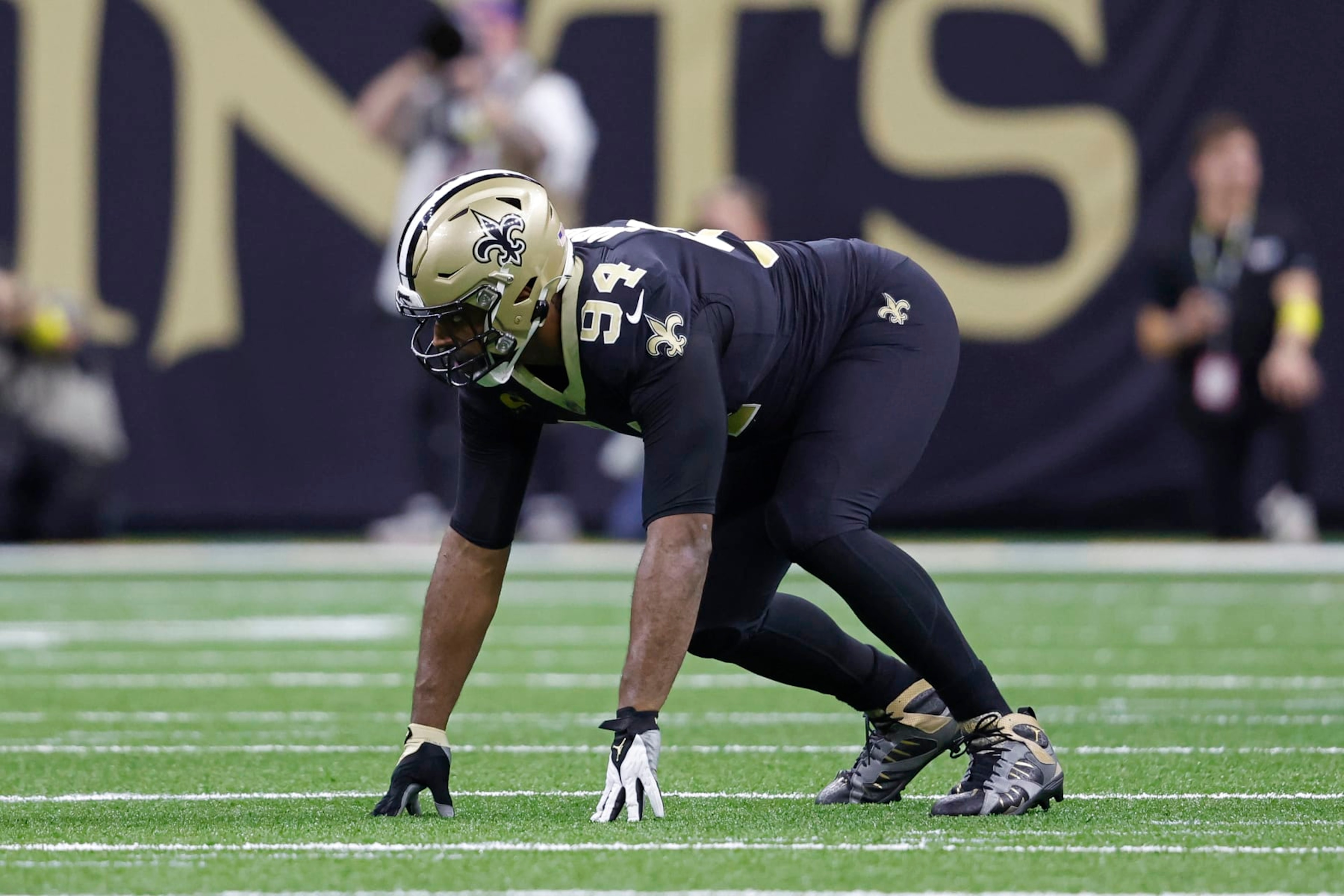 Saints DE Cameron Jordan Saints DE Cameron Jordan