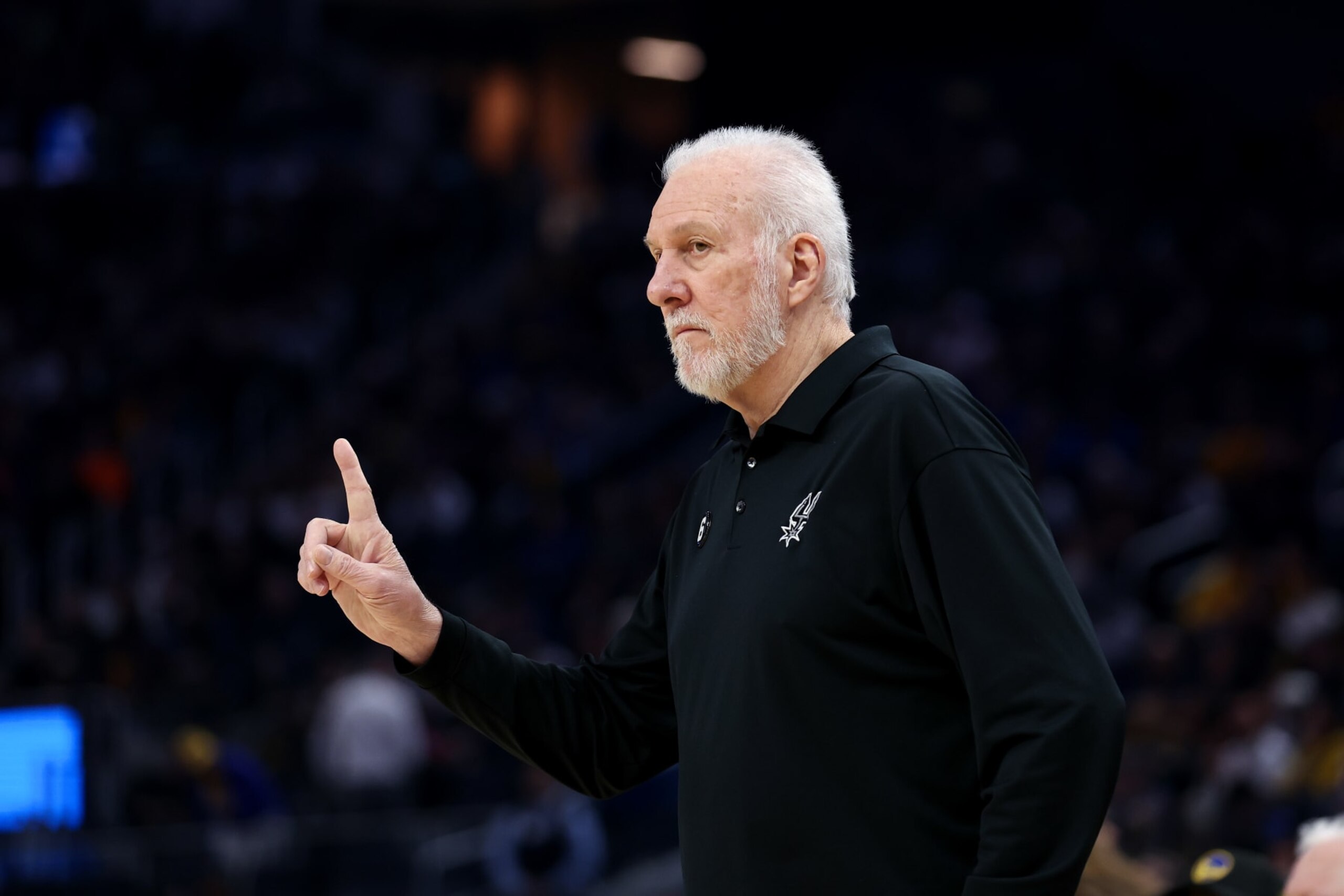 Spurs head coach Gregg Popovich Spurs head coach Gregg Popovich