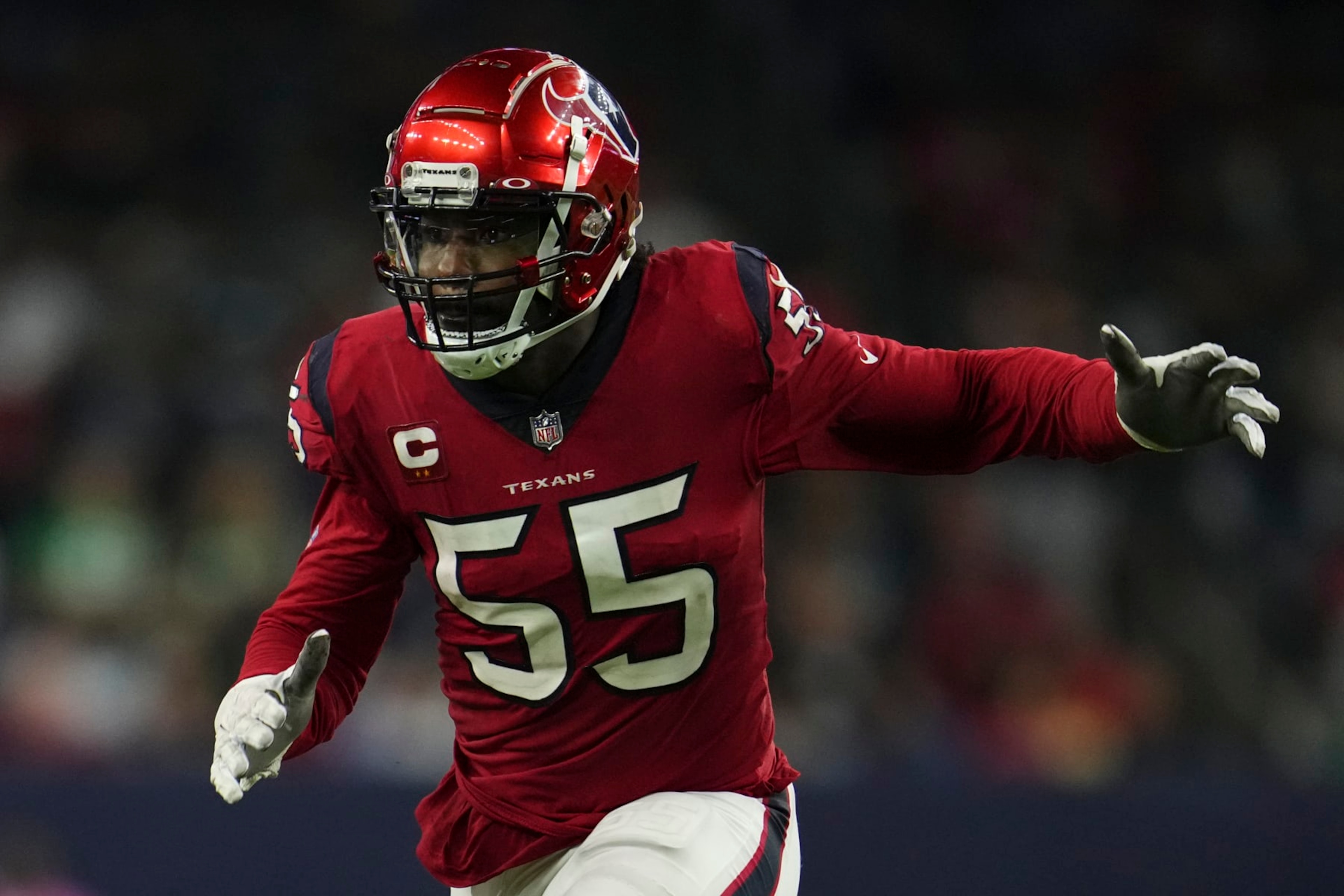 Texans DE Jerry Hughes Texans DE Jerry Hughes