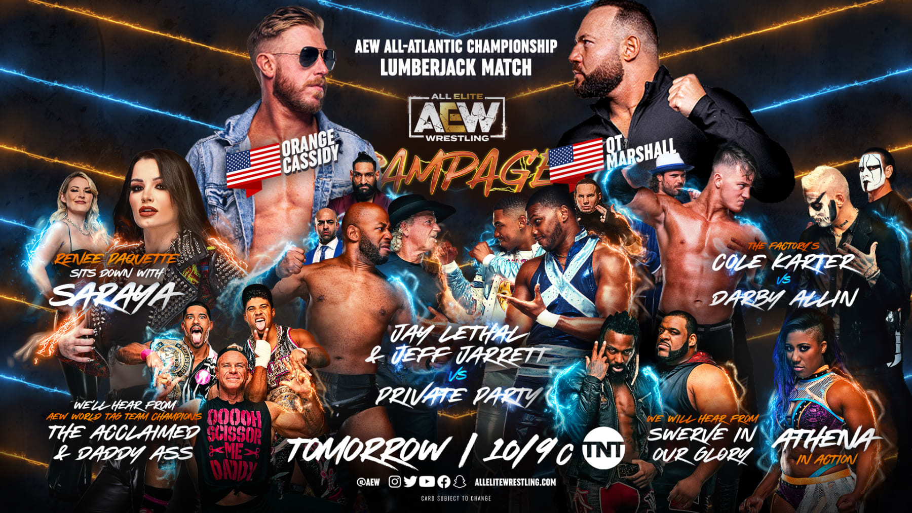 Rampage lineup.