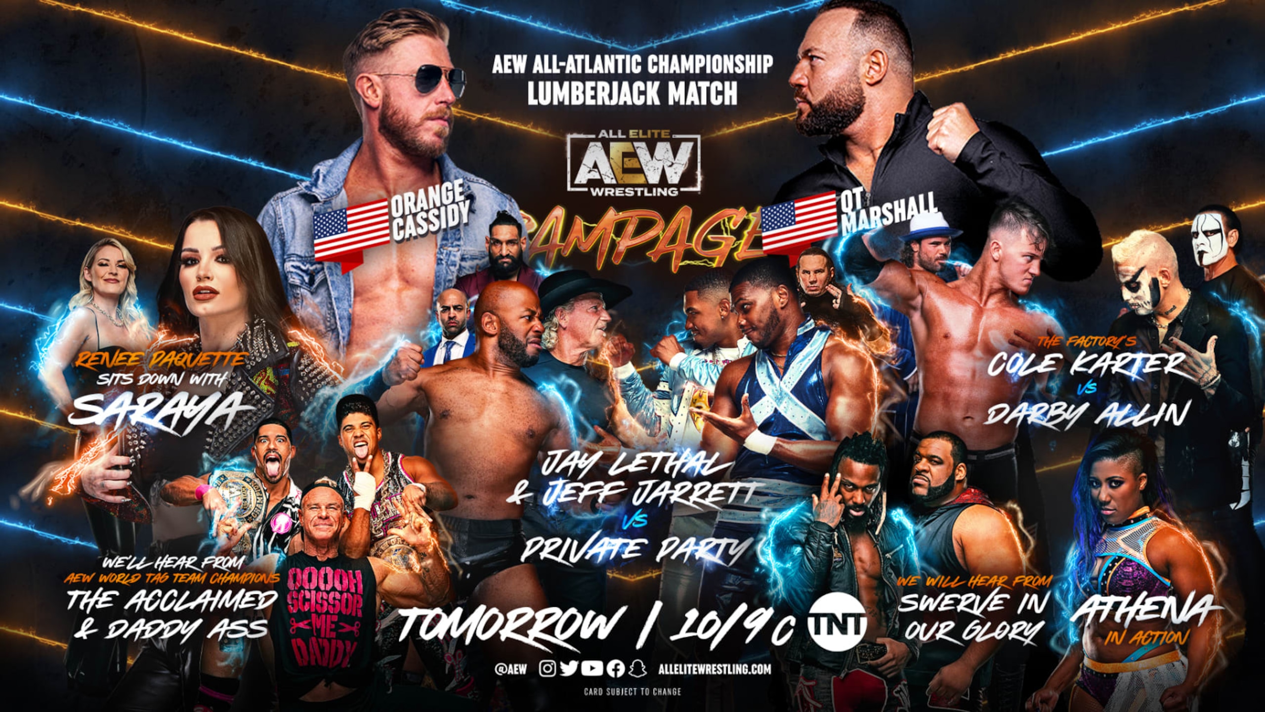 Rampage lineup.