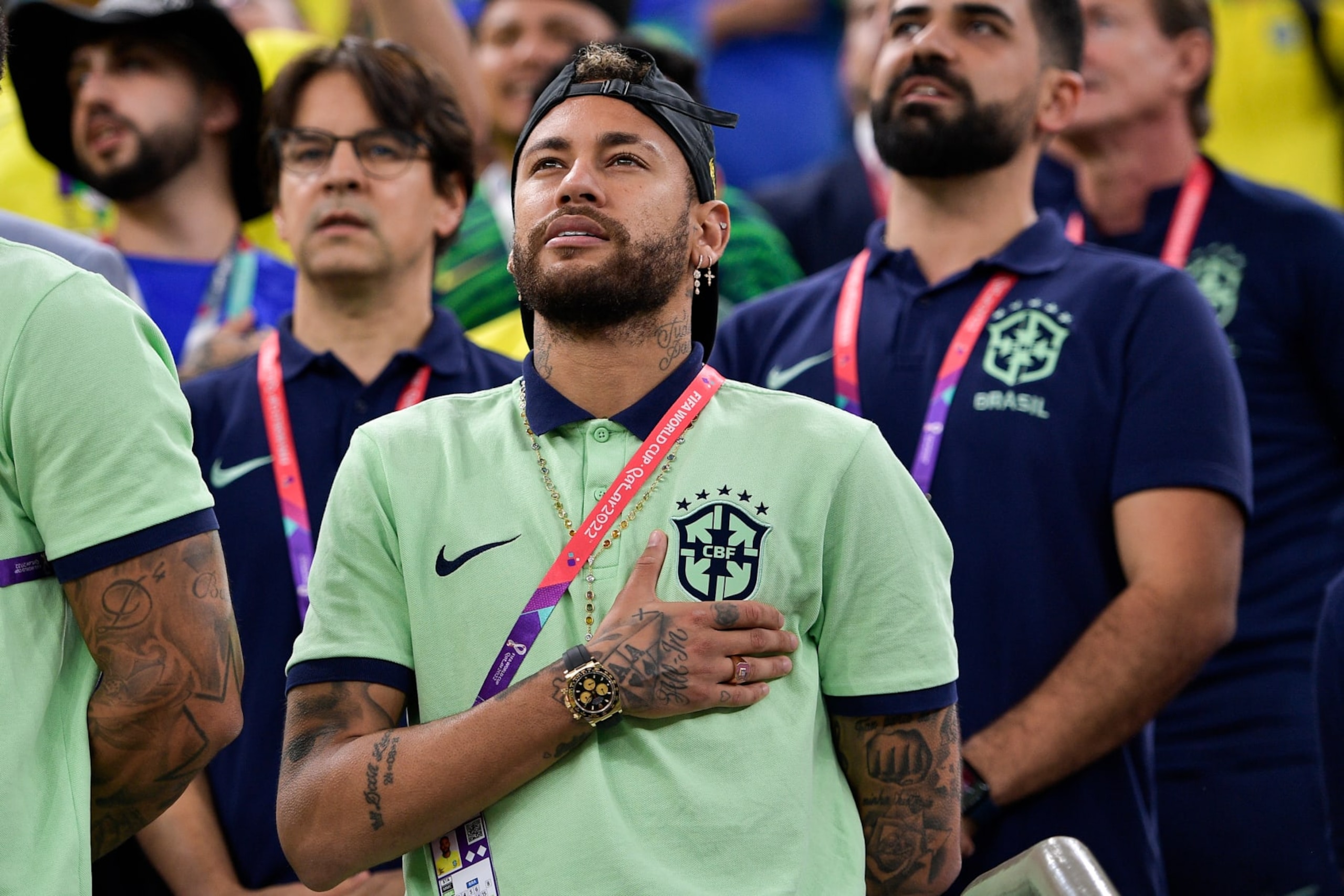 Brazilian star Neymar's availability remains an open question for the showdown with South Korea.