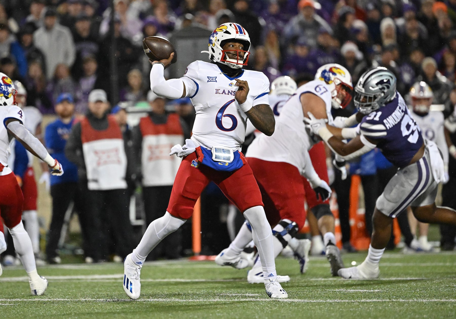 Kansas' Jalon Daniels