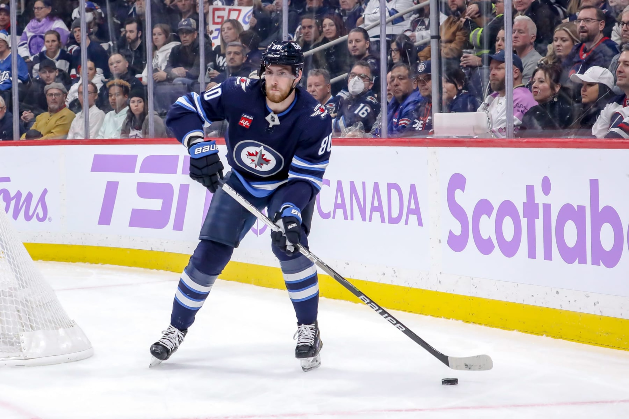 Winnipeg Jets forward Pierre-Luc Dubois.