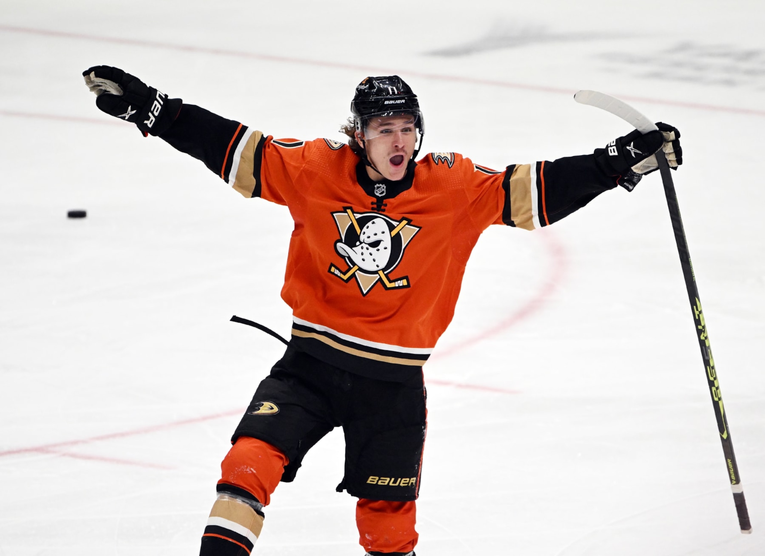 Anaheim Ducks center Trevor Zegras.