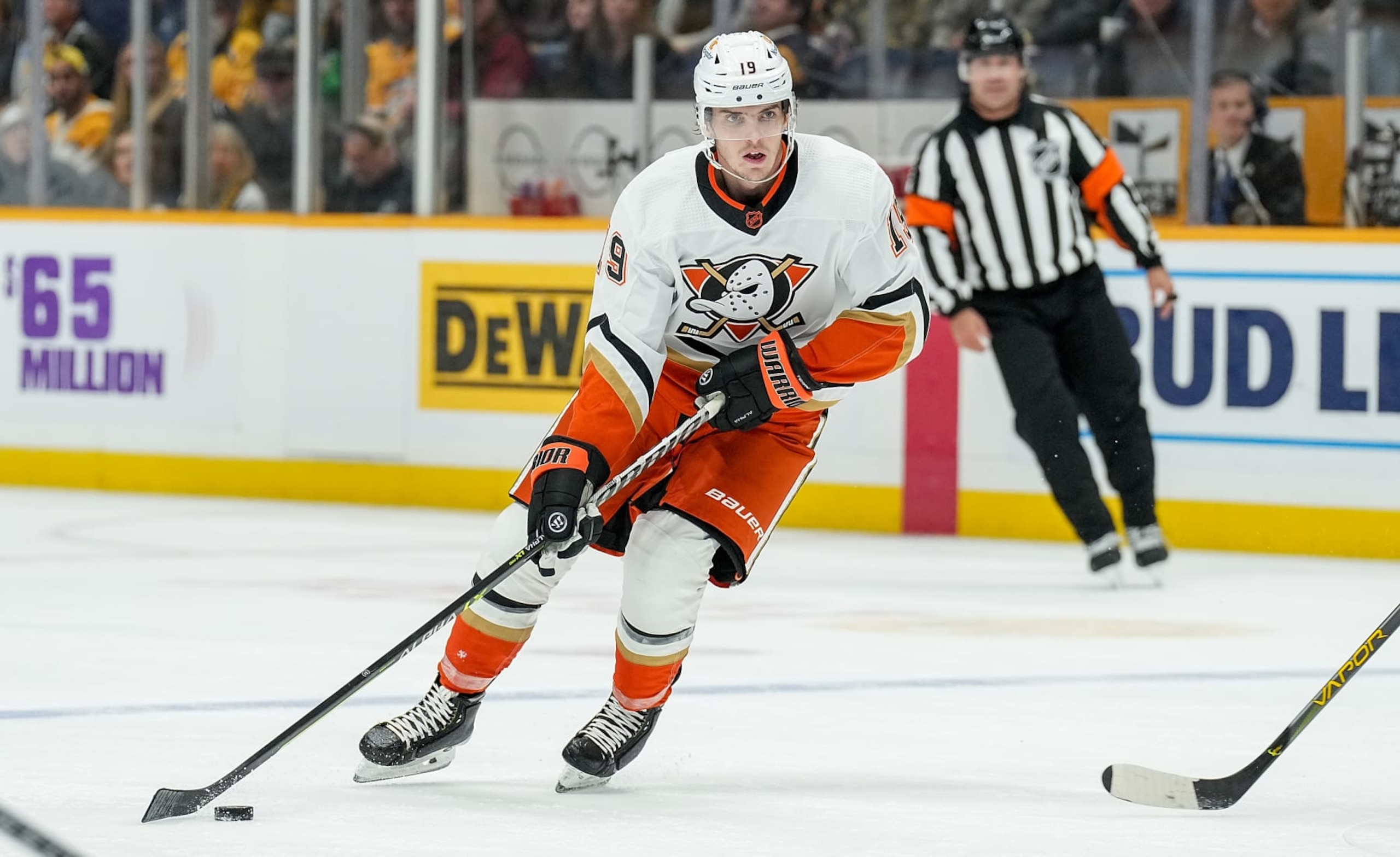 Anaheim Ducks winger Troy Terry.