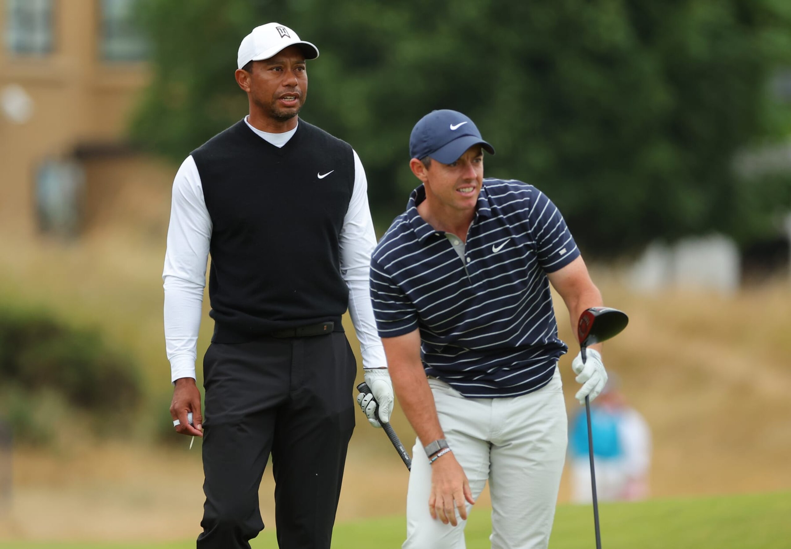 Tiger Woods and Rory McIlroy Tiger Woods and Rory McIlroy