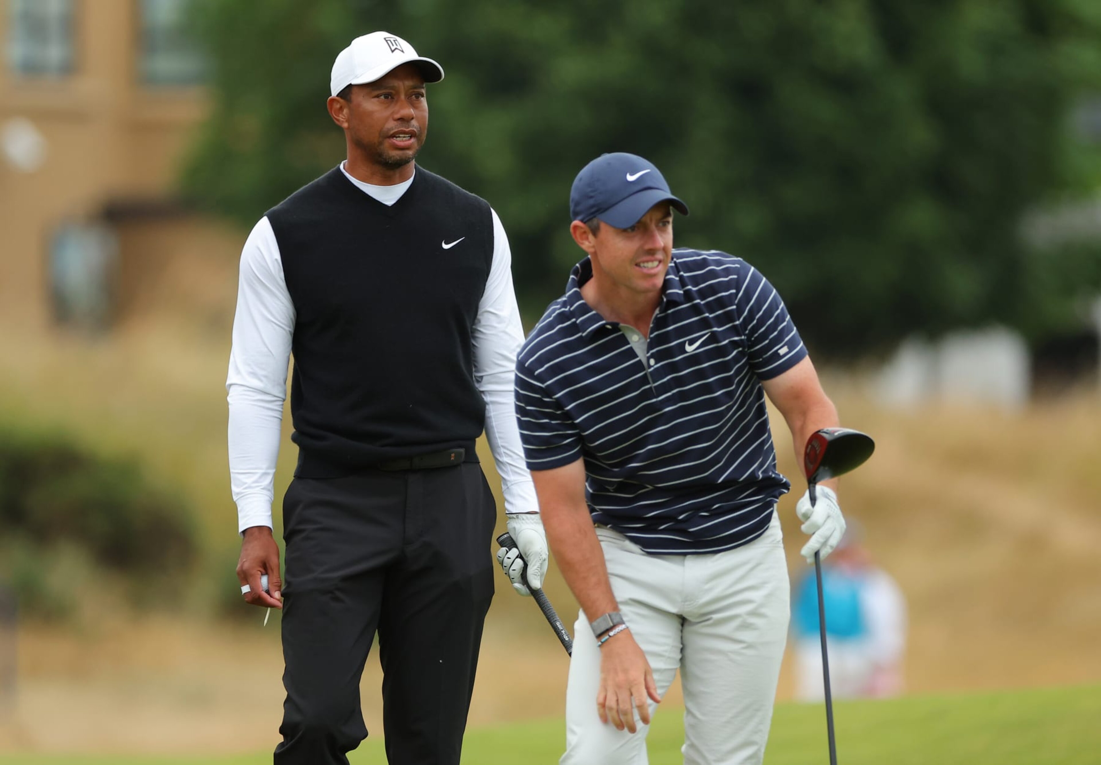 Tiger Woods and Rory McIlroy 