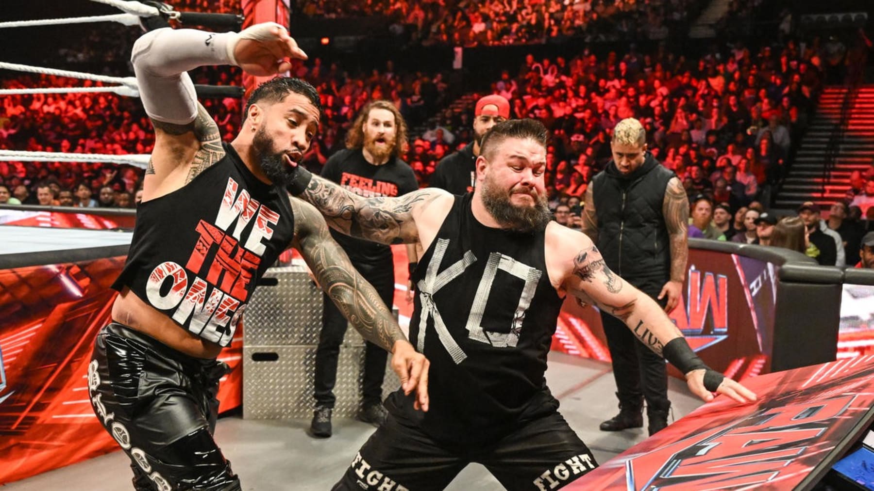 Kevin Owens has his sights set on taking out every member of The Bloodline.