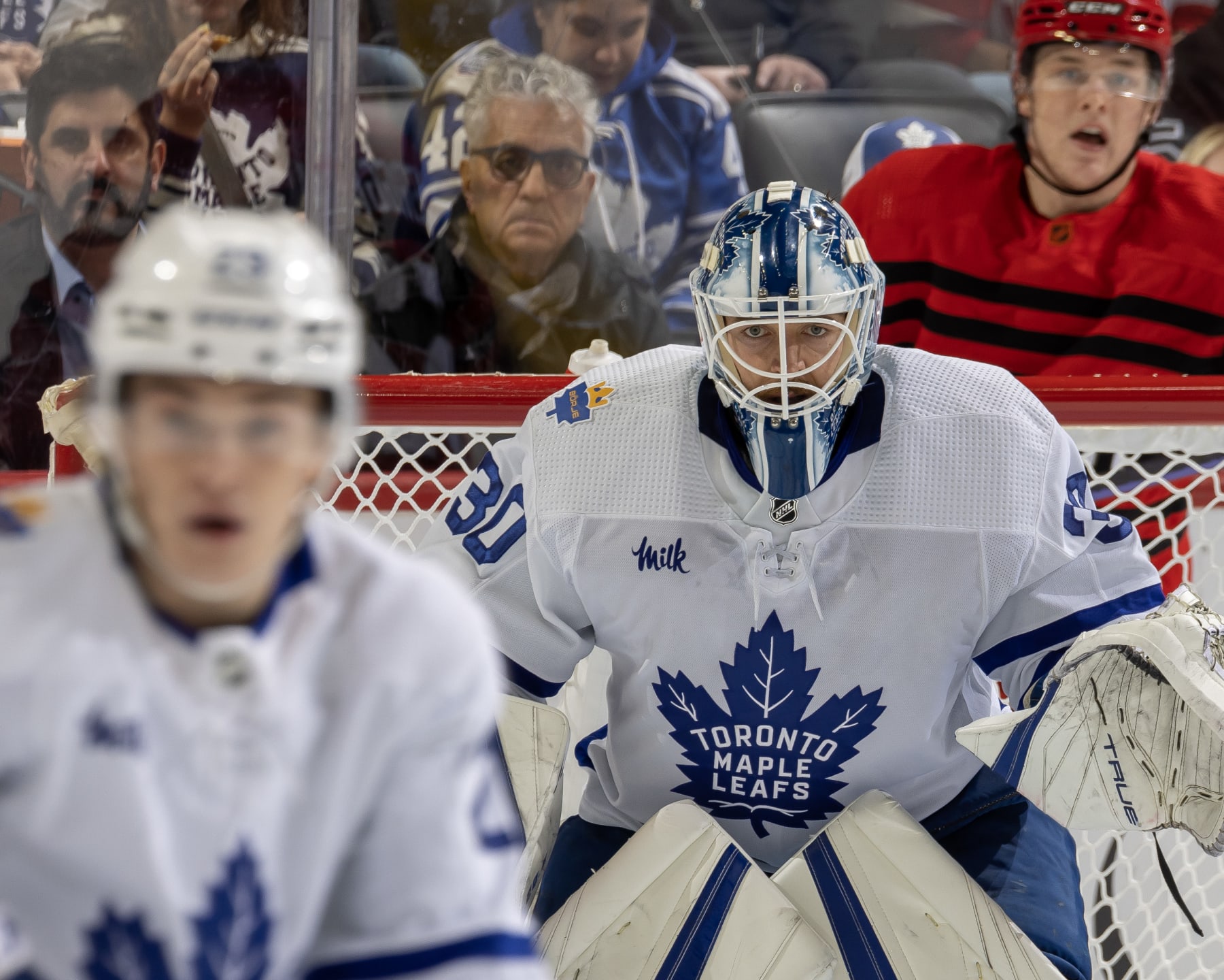Matt Murray is one of three Toronto goalies to mind the net so far this season.