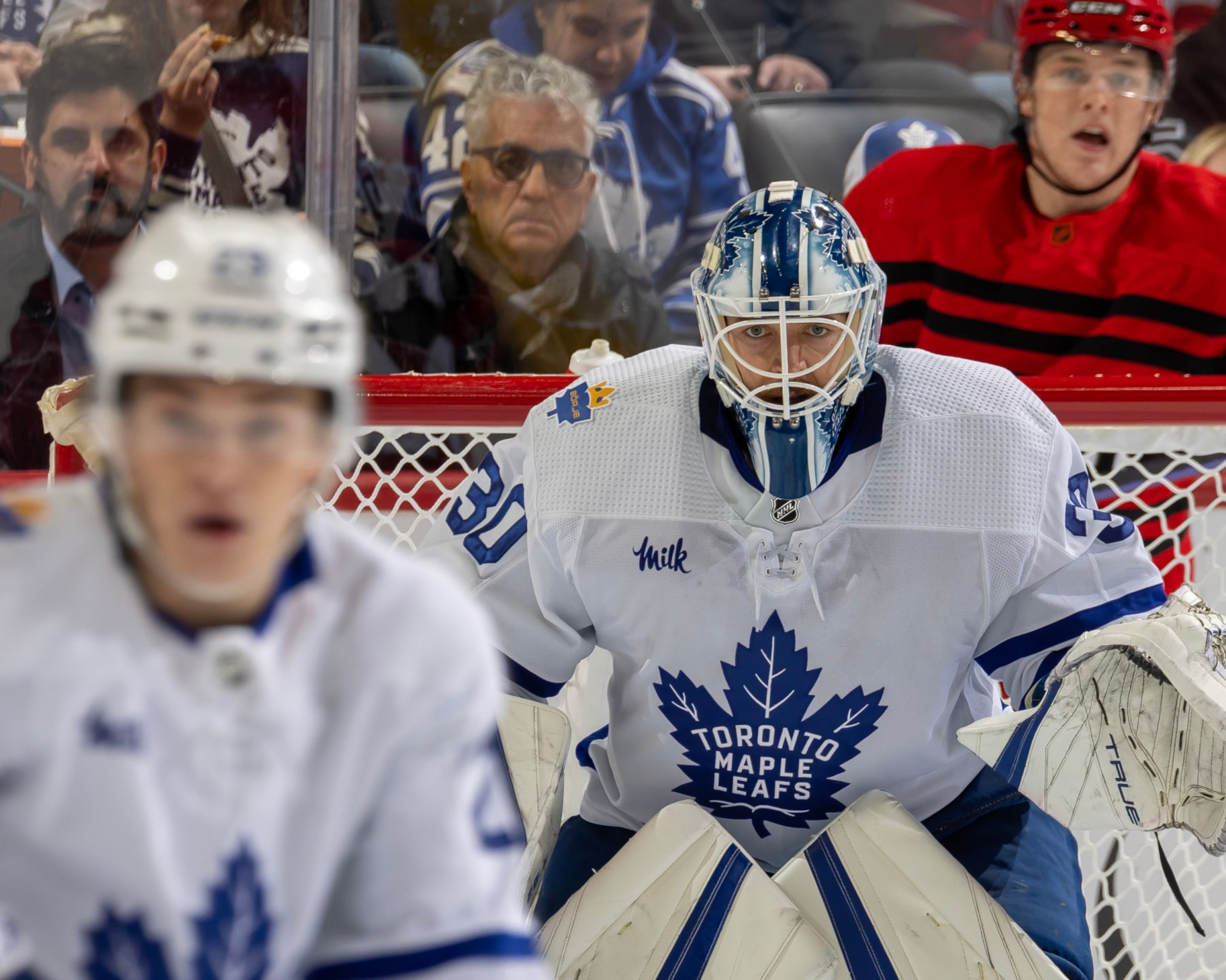 Matt Murray is one of three Toronto goalies to mind the net so far this season.