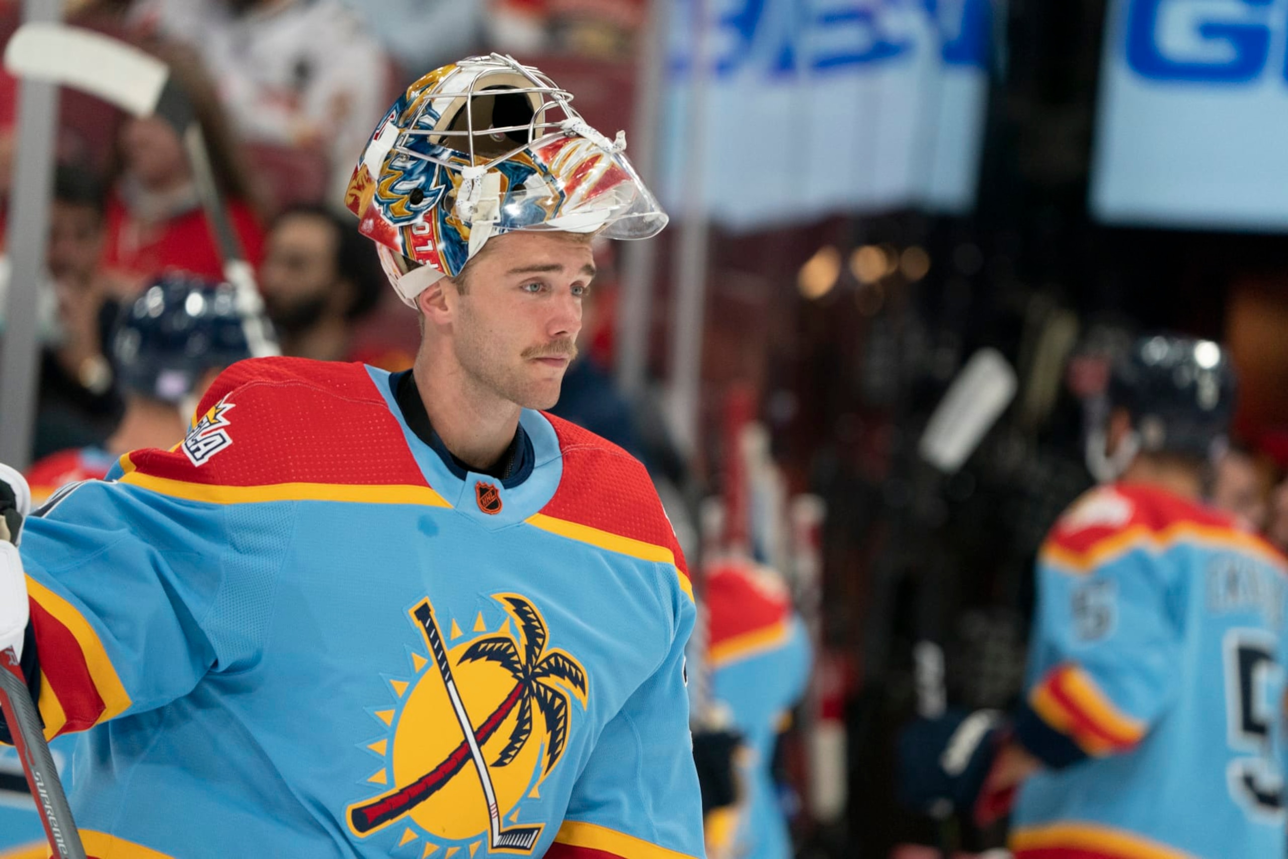 Spencer Knight has unseated Sergei Bobrovsky as starter in Florida...for now