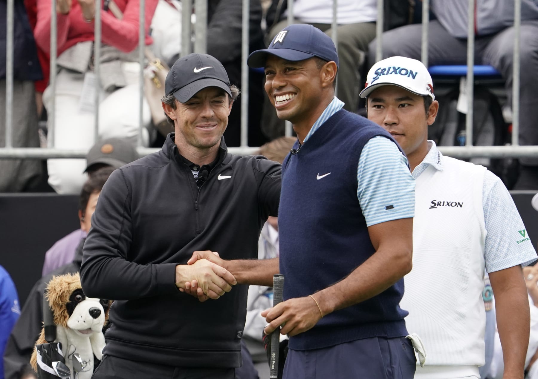 Tiger Woods and Rory McIlroy