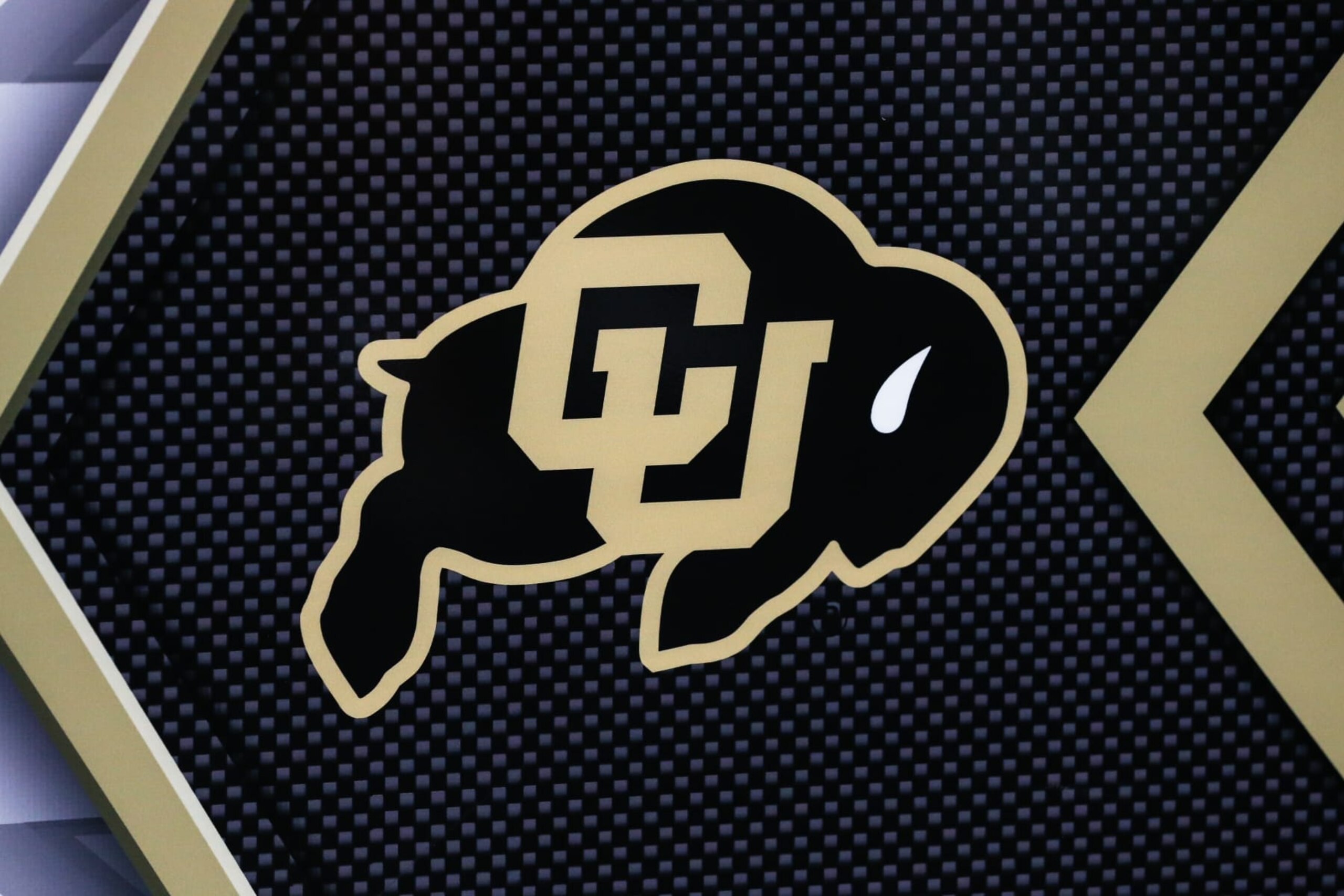 TEMPE, AZ - SEPTEMBER 25:  The Colorado Buffaloes logo during the college football game between the Colorado Buffaloes and the Arizona State Sun Devils on September 25, 2021 at Sun Devil Stadium in Tempe, Arizona. (Photo by Kevin Abele/Icon Sportswire via Getty Images)