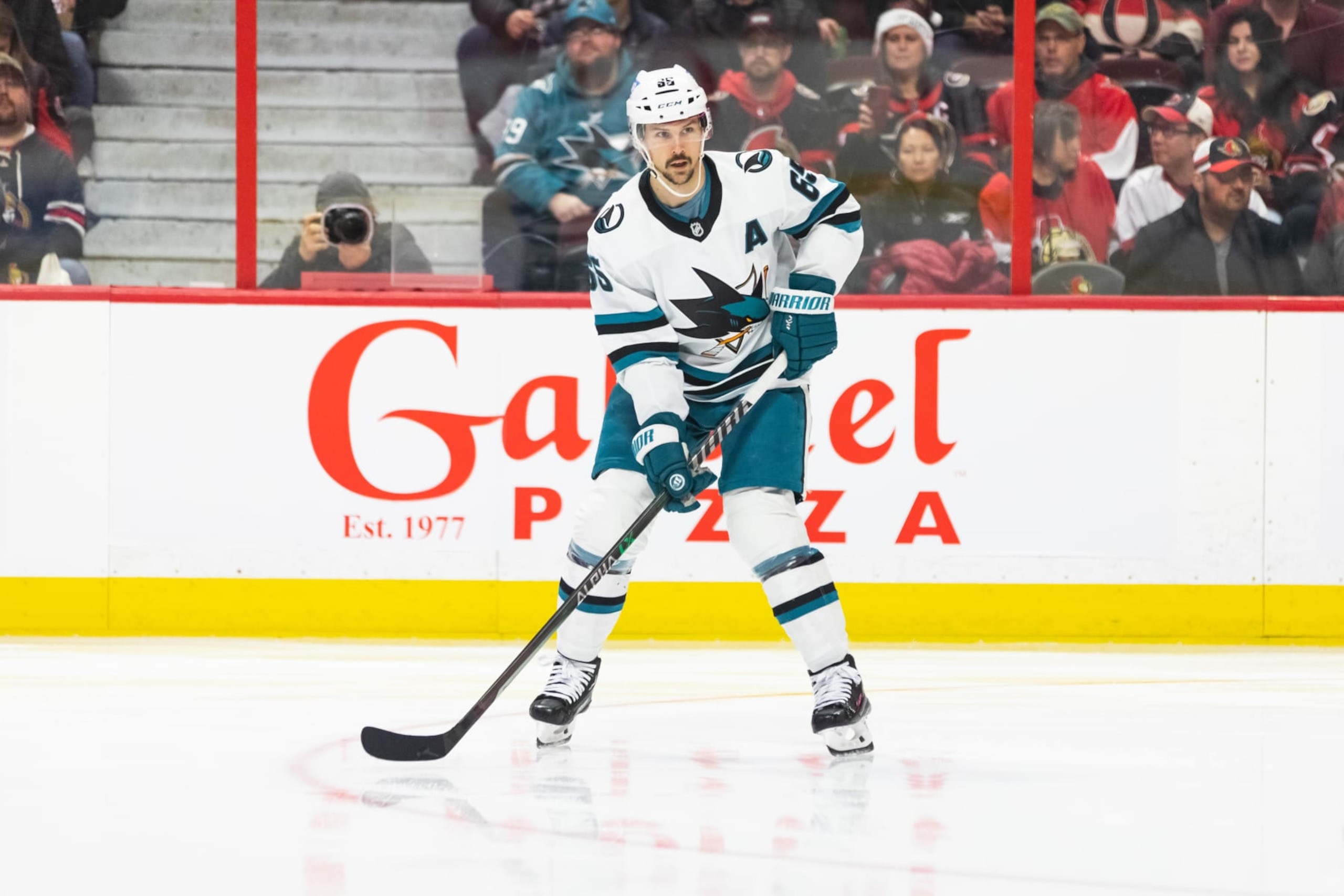 San Jose Sharks defenseman Erik Karlsson