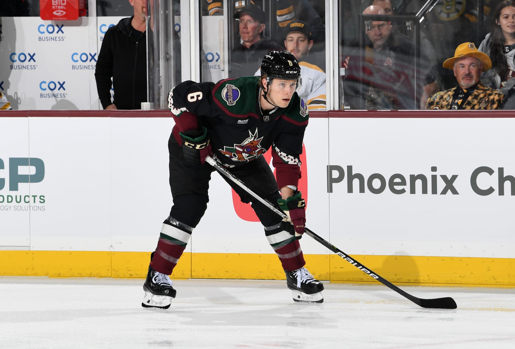 Arizona Coyotes defenseman Jakob Chychrun.