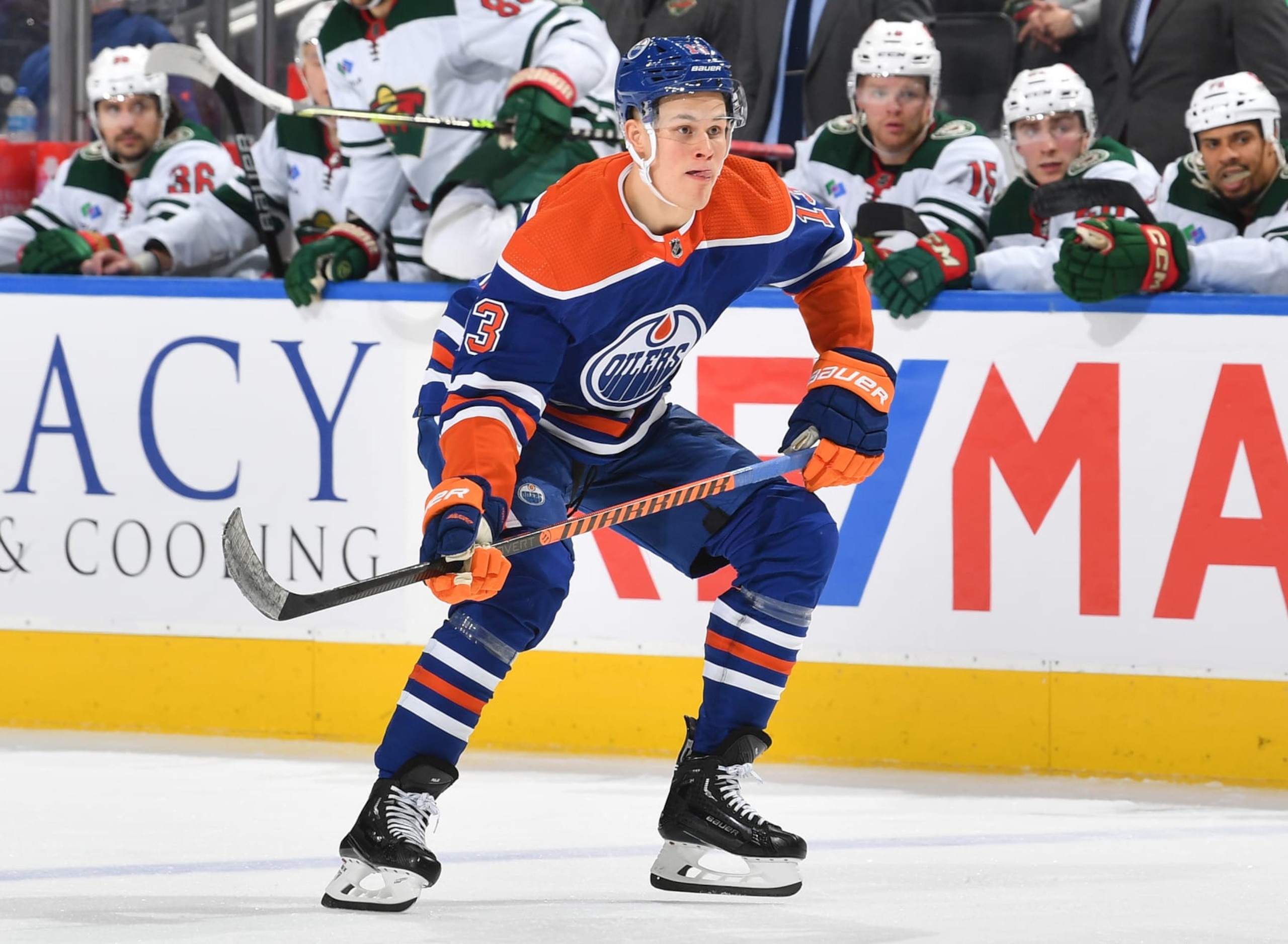 Edmonton Oilers winger Jesse Puljujarvi.