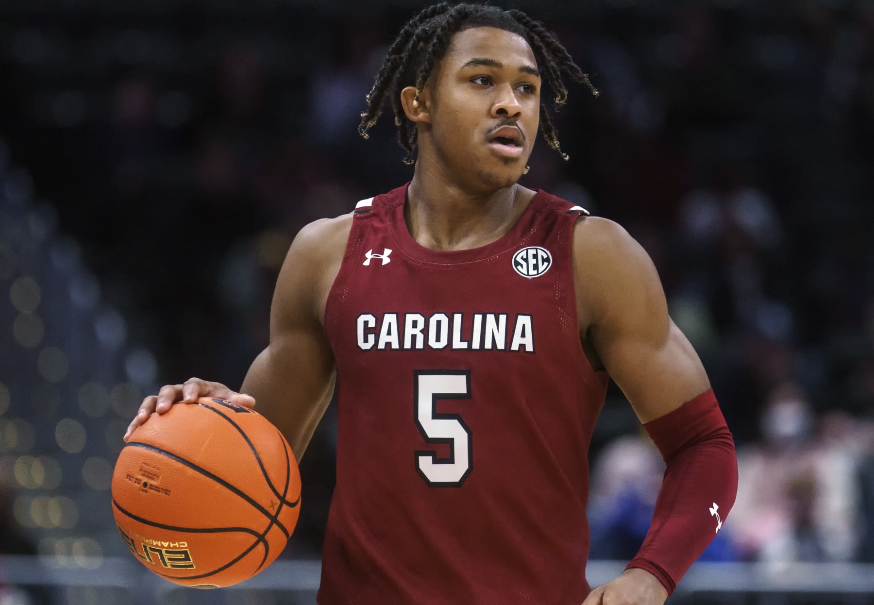 South Carolina's Meechie Johnson Jr.