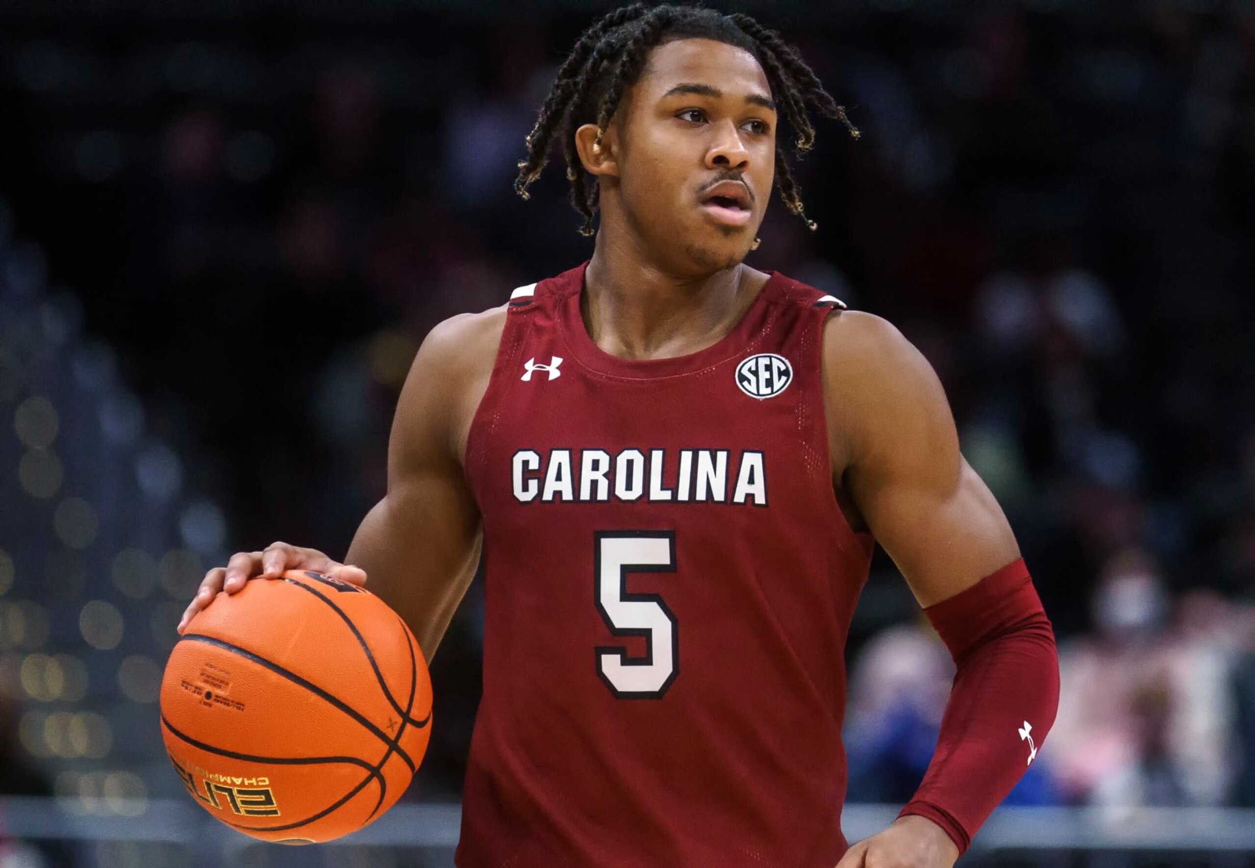 South Carolina's Meechie Johnson Jr.