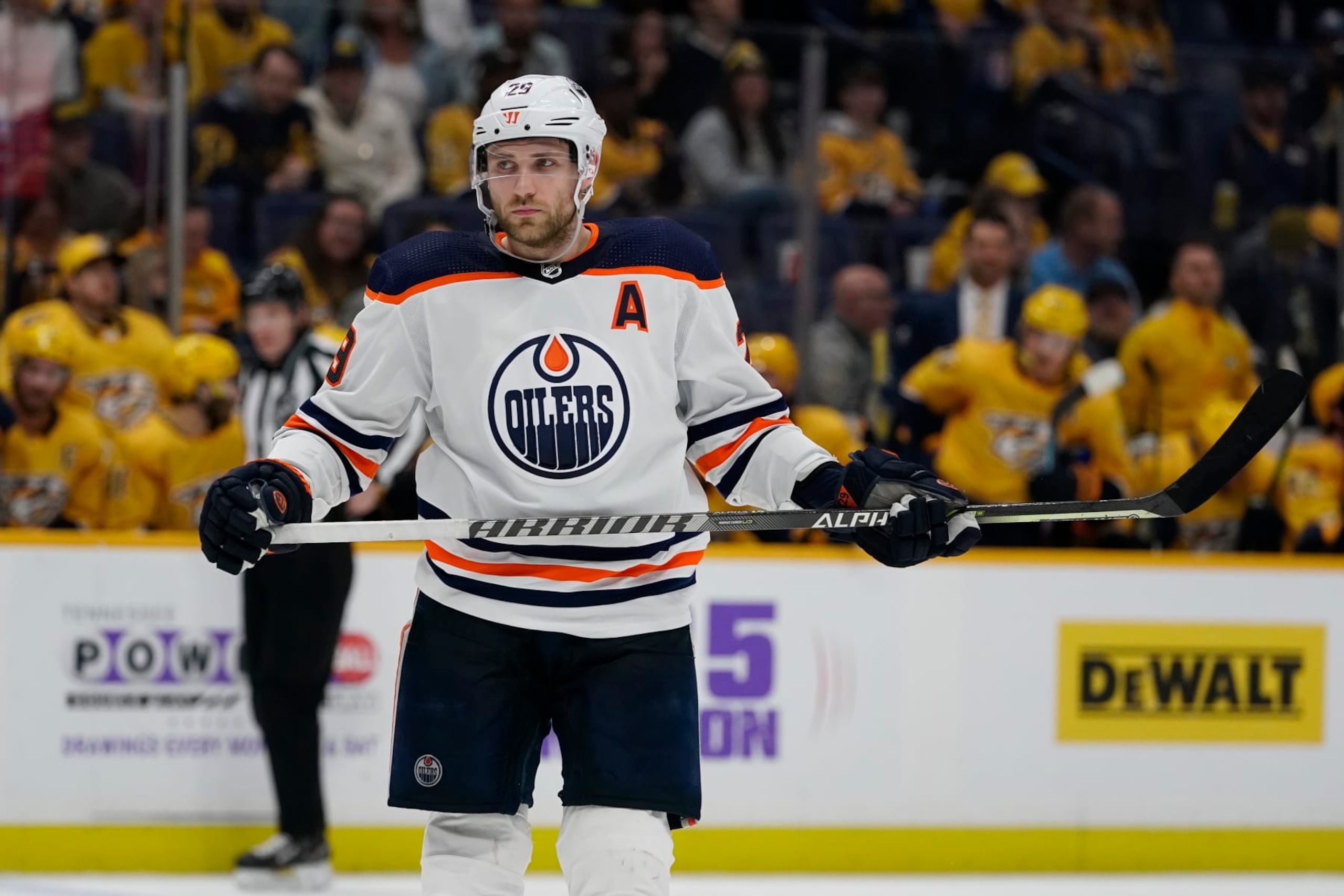 Edmonton Oilers forward Leon Draisaitl.