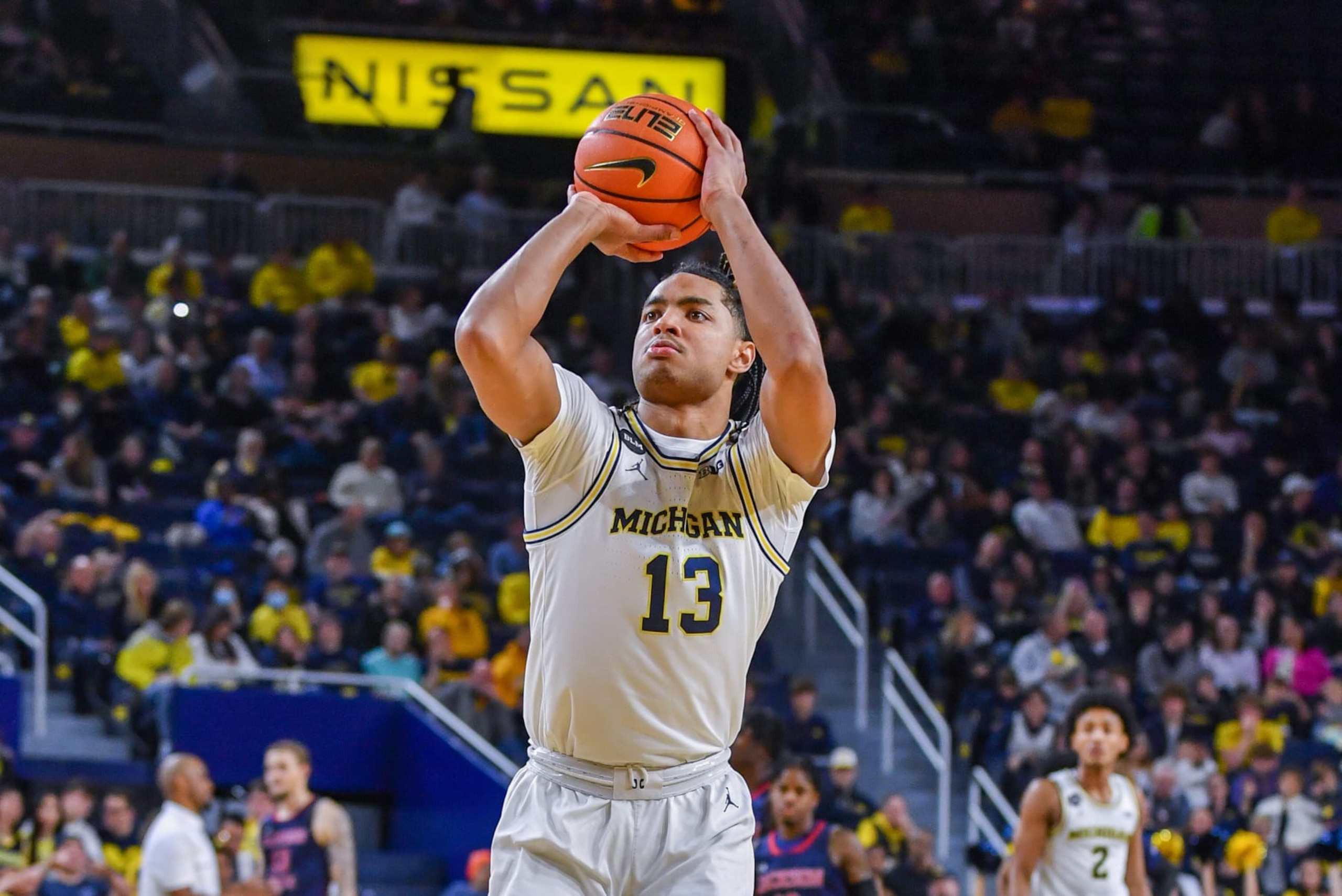 Michigan's Jett Howard Michigan's Jett Howard