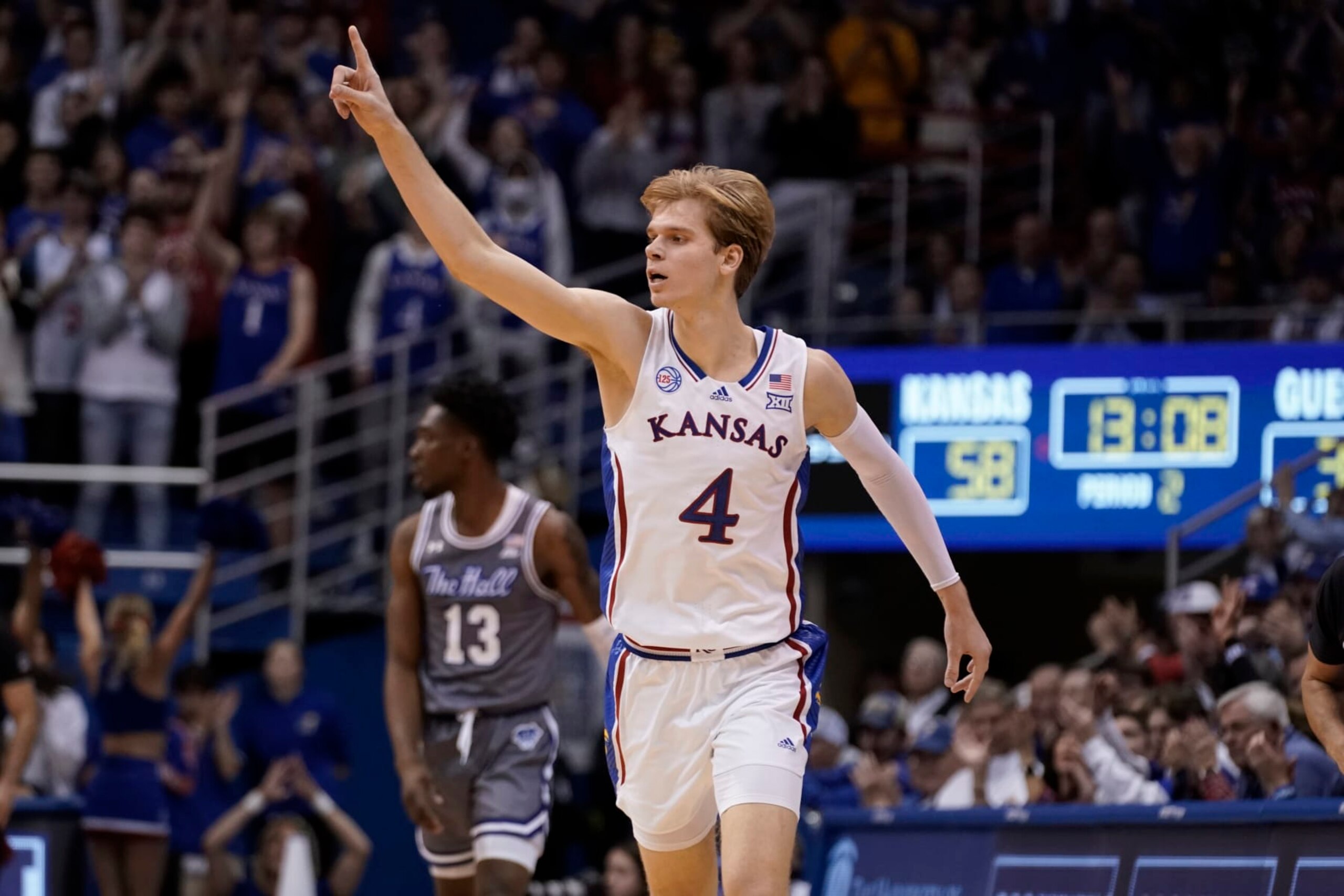 Kansas' Gradey Dick Kansas' Gradey Dick