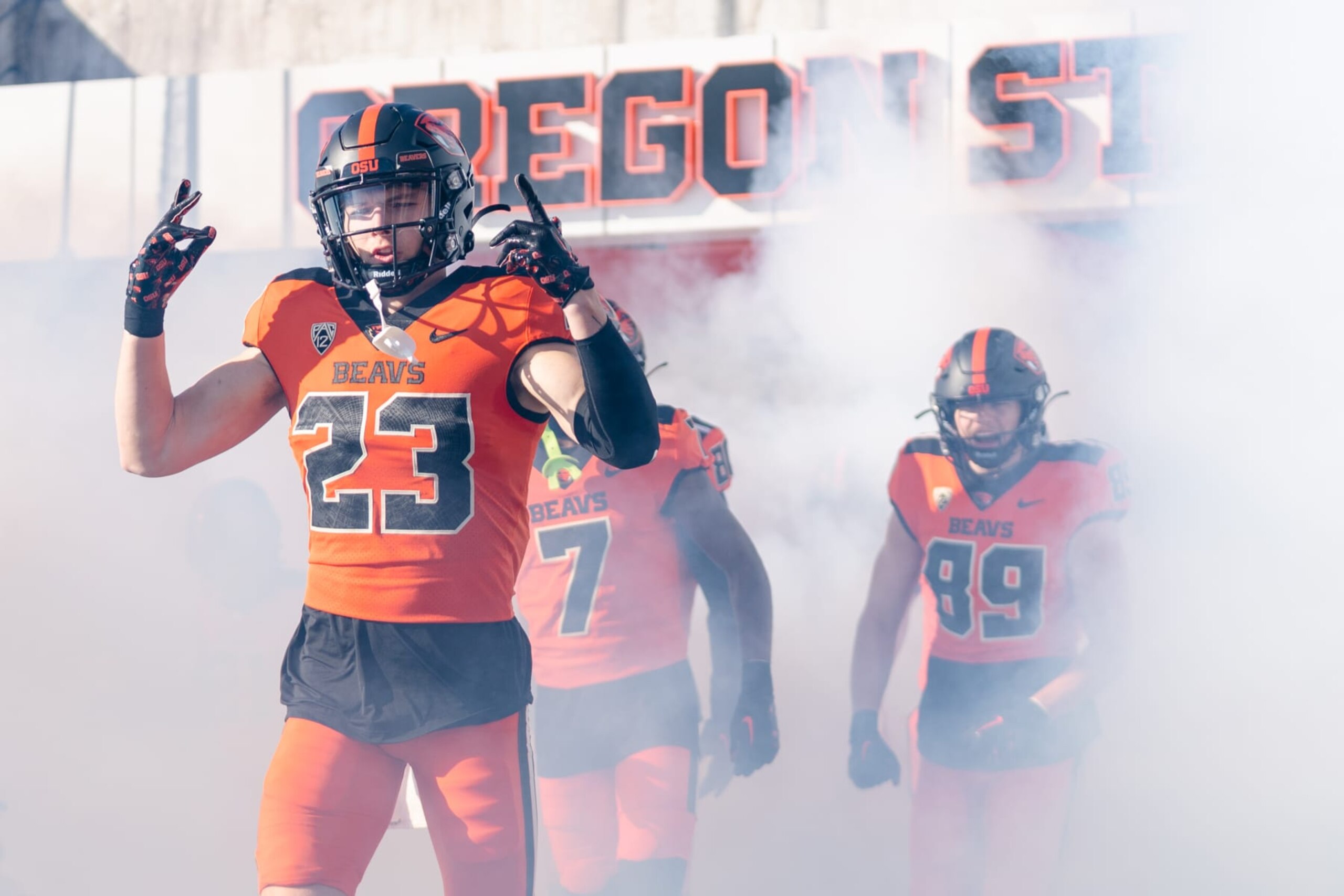 Oregon State wide receiver Walker Riney