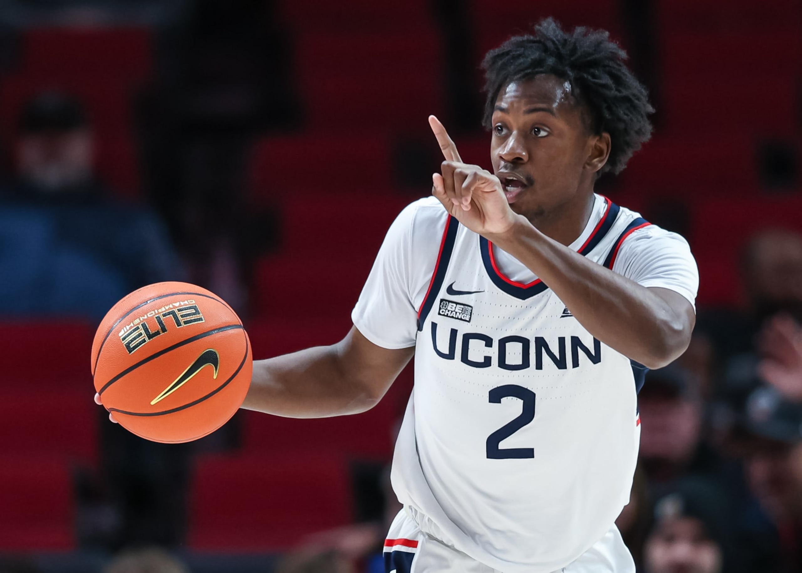 Connecticut's Tristen Newton Connecticut's Tristen Newton